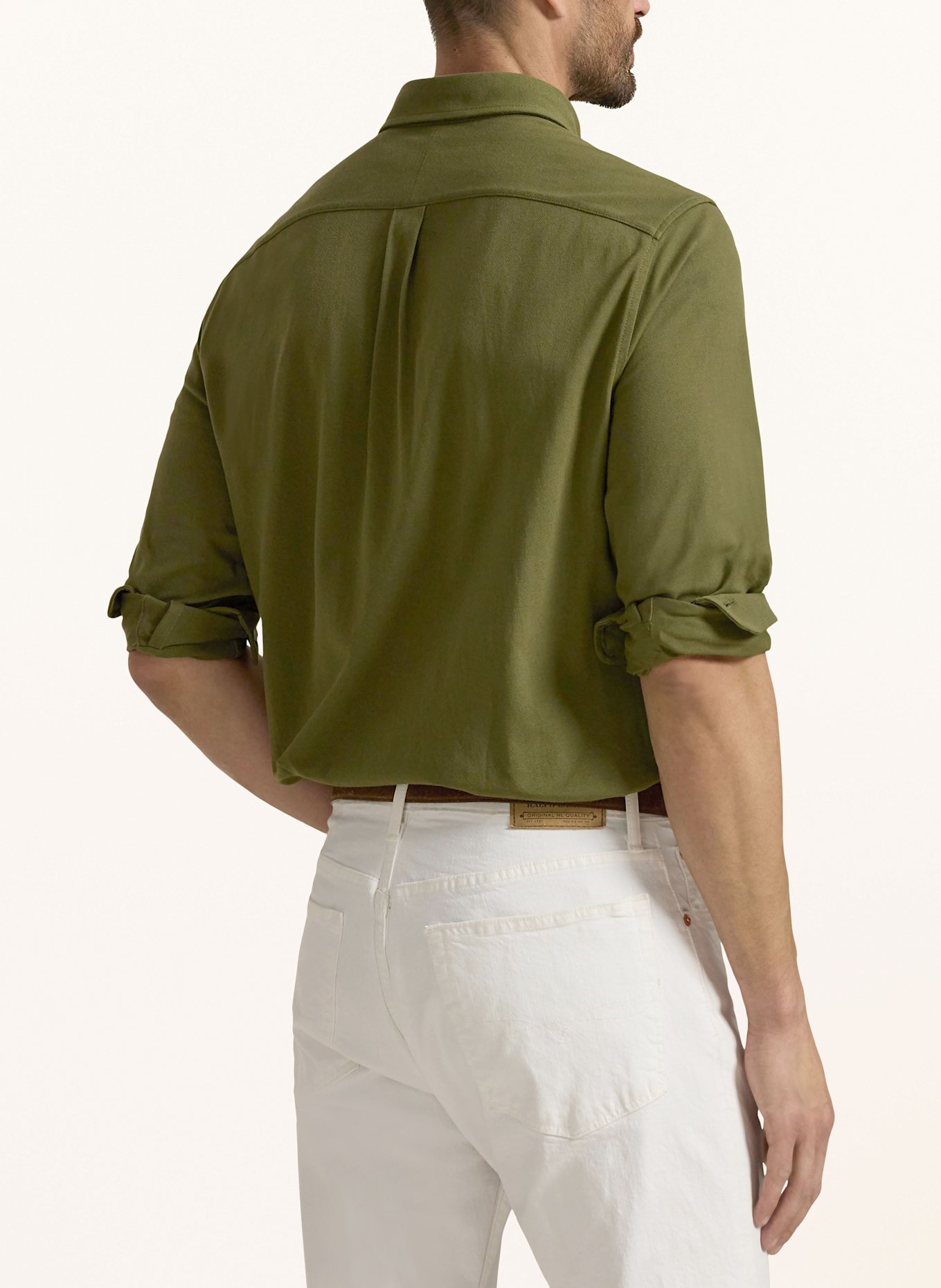 POLO RALPH LAUREN Big & Tall Piqué-Hemd: OLIV