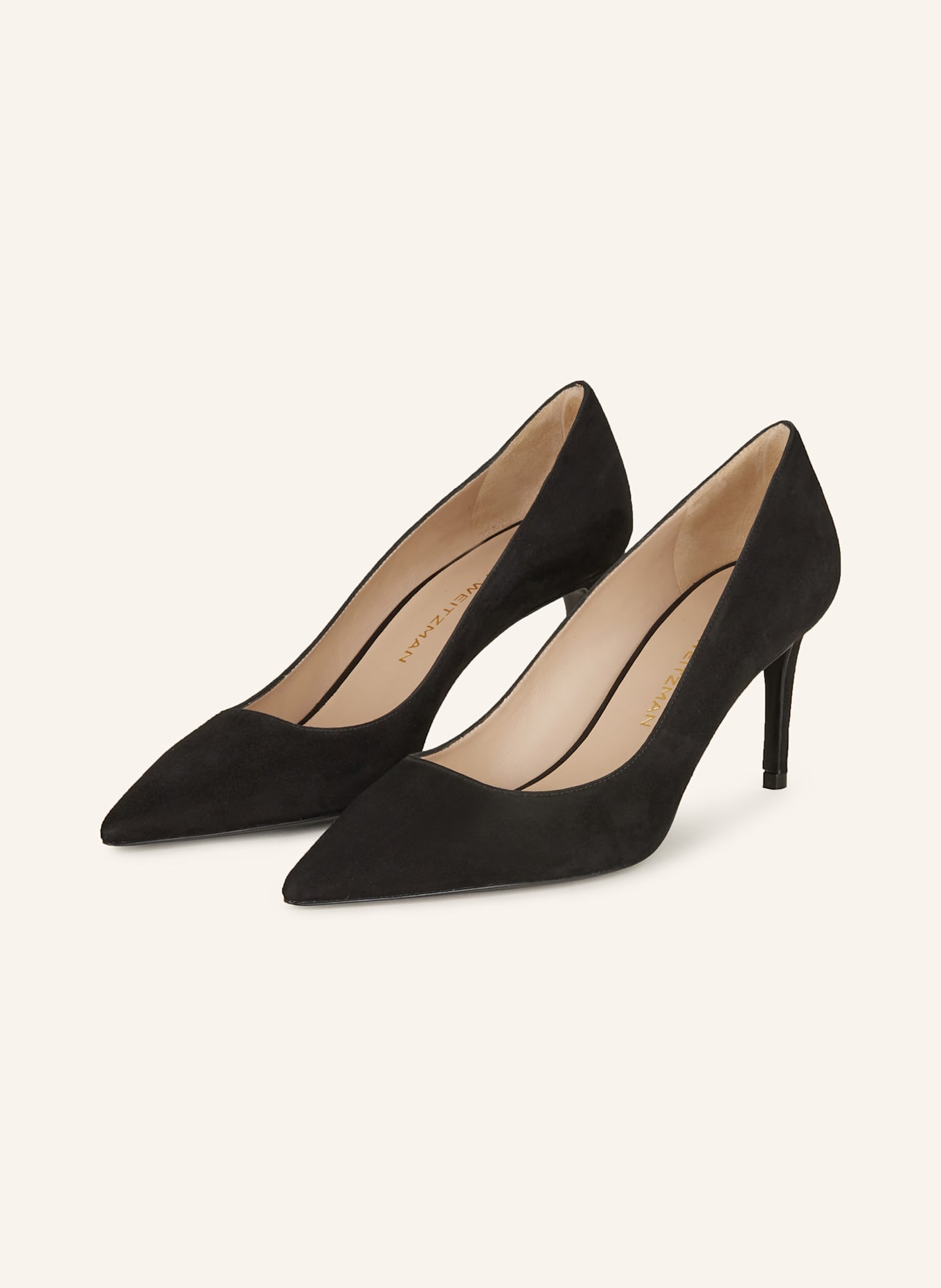 Stuart weitzman pumps black store