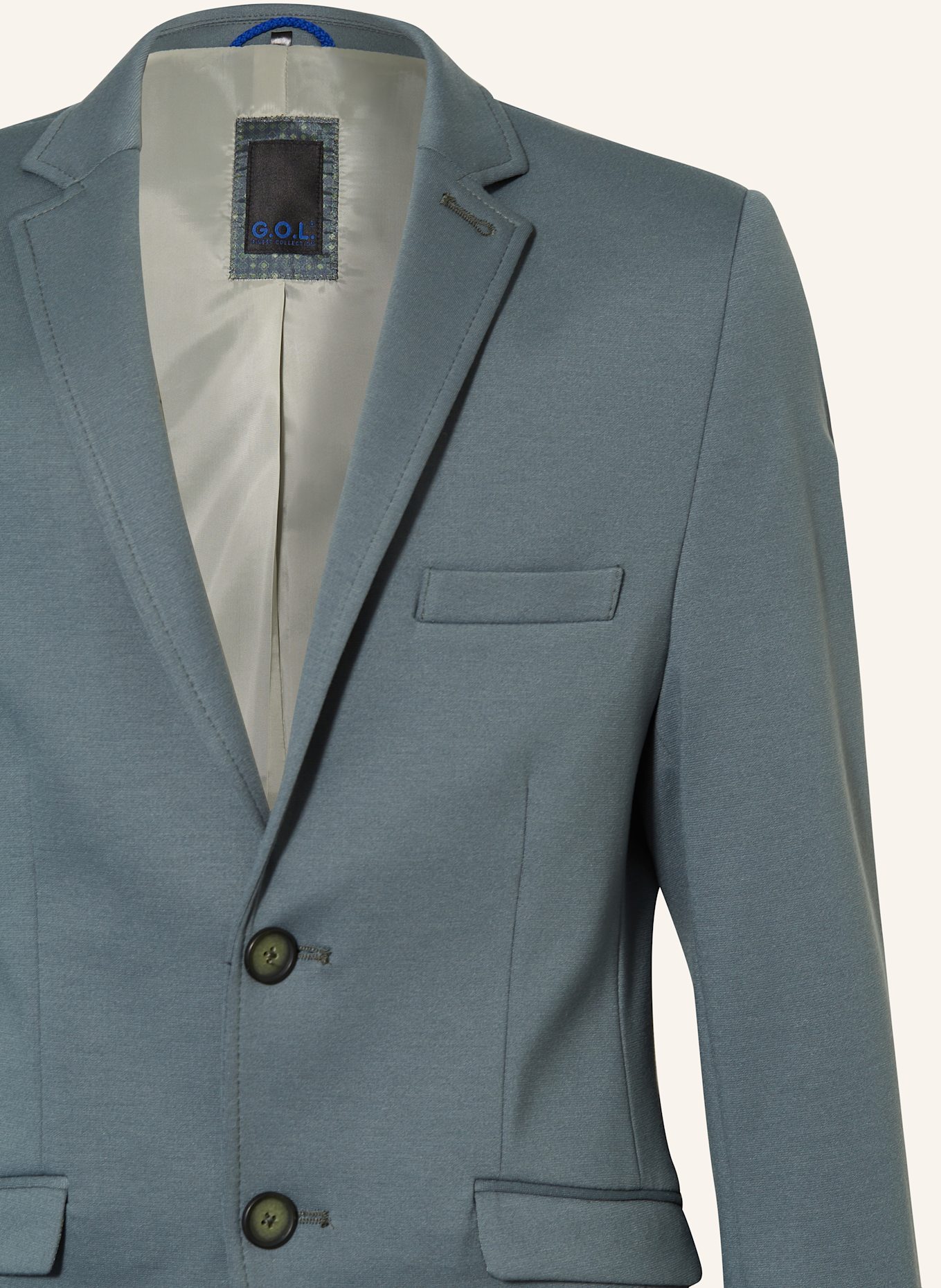 G.O.L. FINEST COLLECTION Anzugssakko Slim Fit: GRÜN