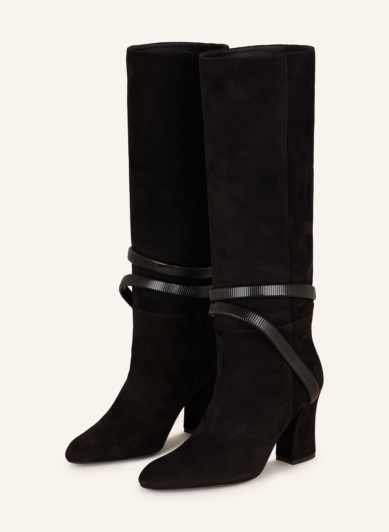 RENE CAOVILLA Stiefel: SCHWARZ