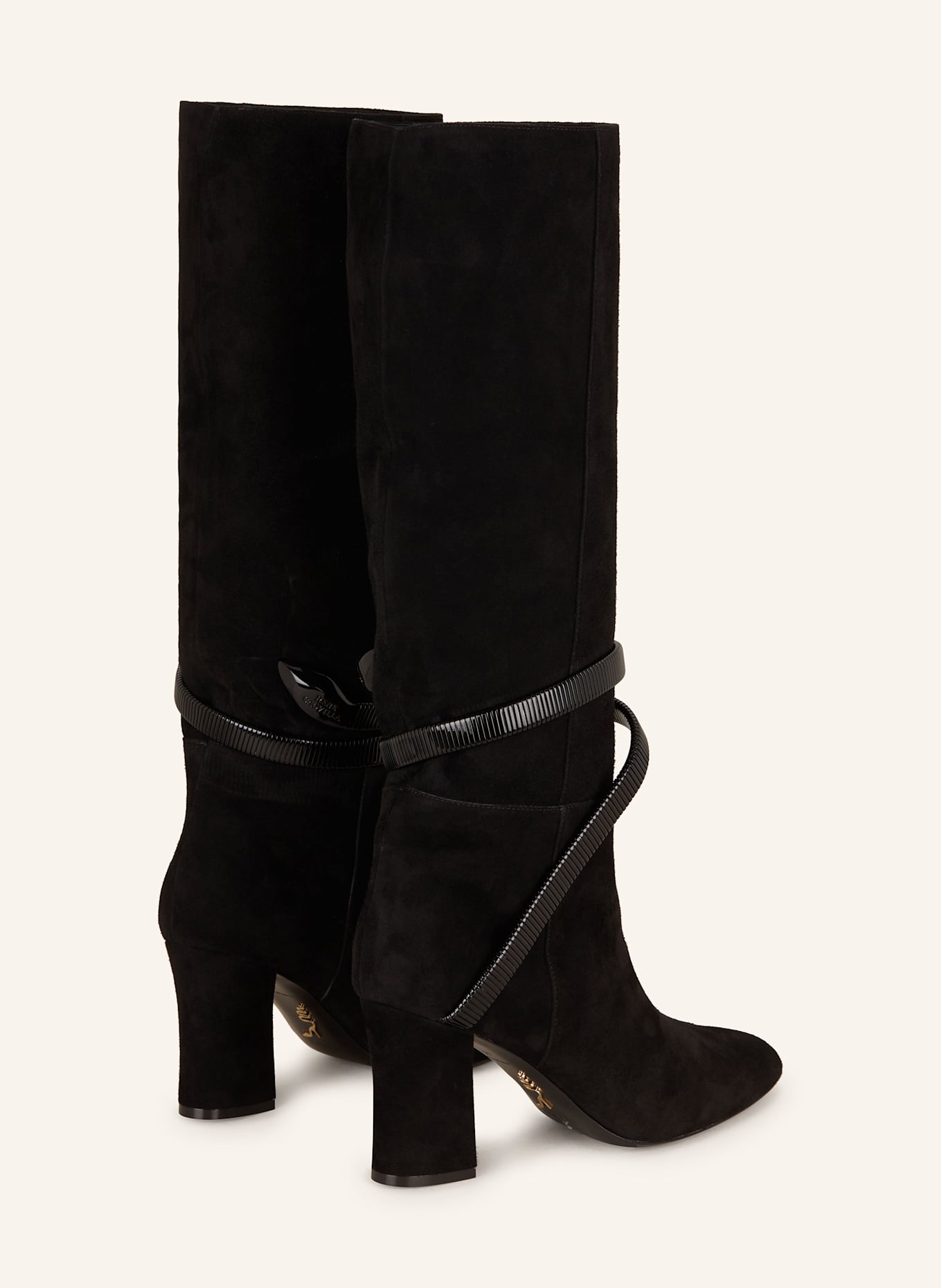 RENE CAOVILLA Stiefel: SCHWARZ