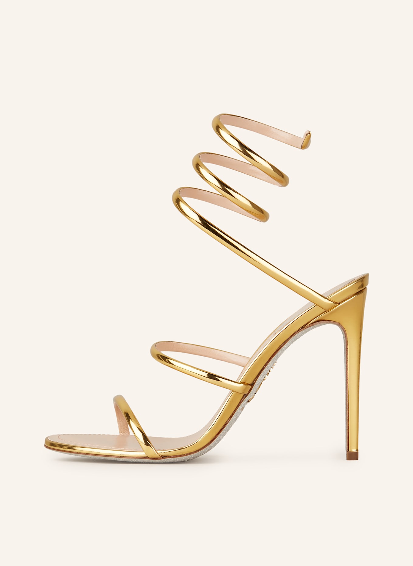 RENE CAOVILLA Sandals: GOLD
