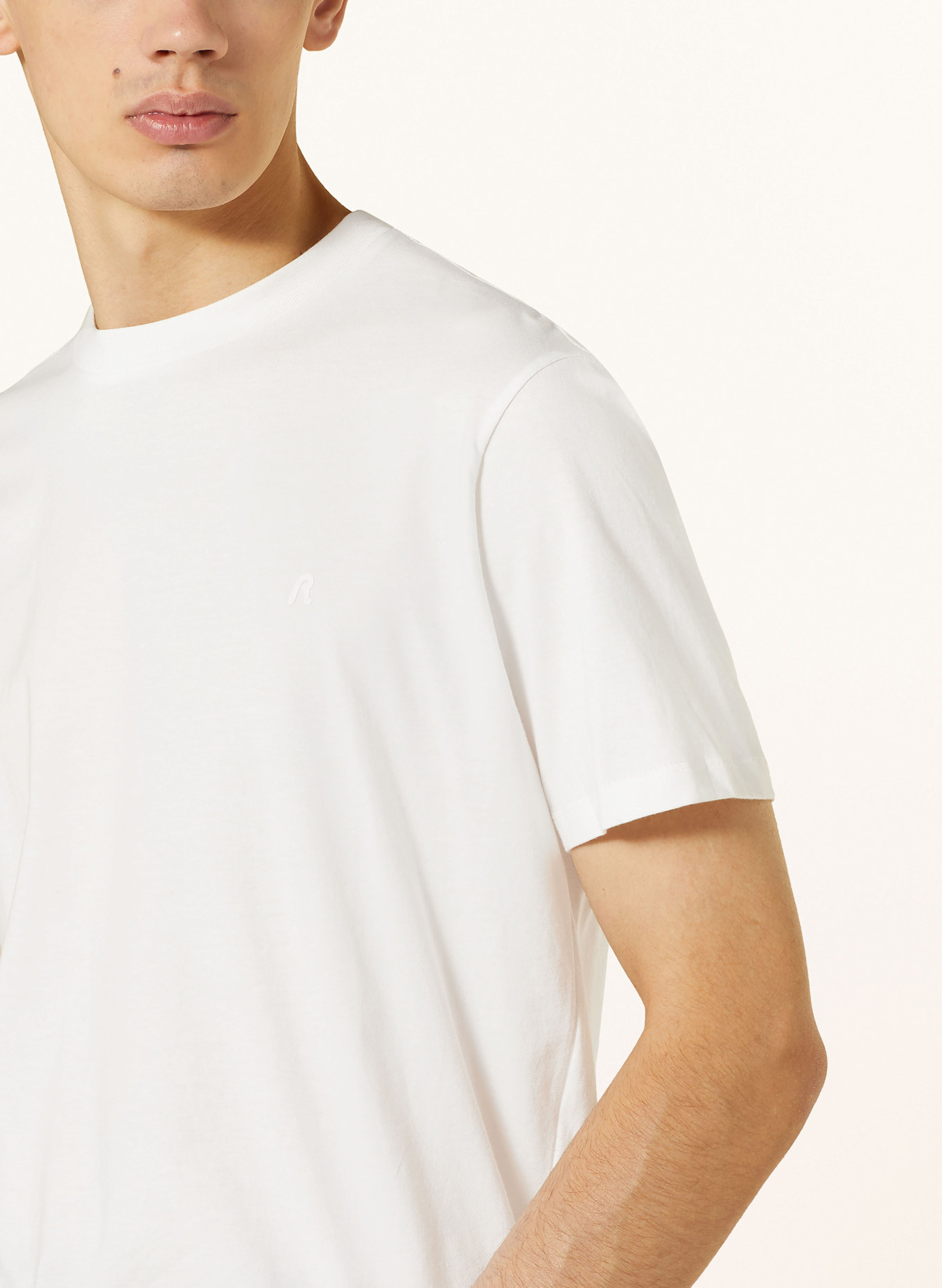 REPLAY T-Shirt: ECRU