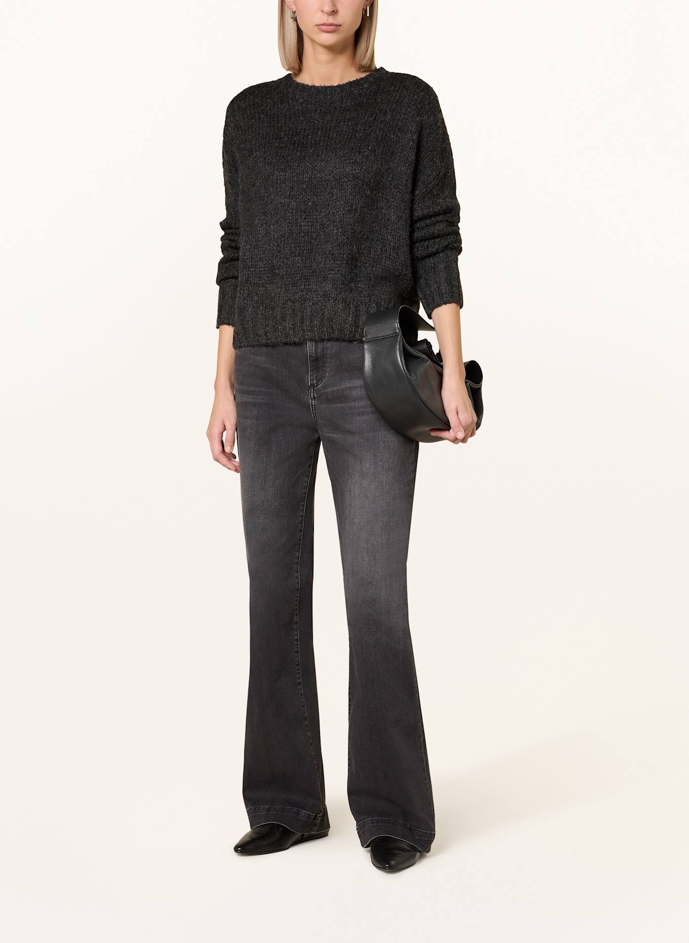 REPLAY Jeansy straight MEIJA, Kolor: 099 BLACK DELAVÉ (Obrazek 2)