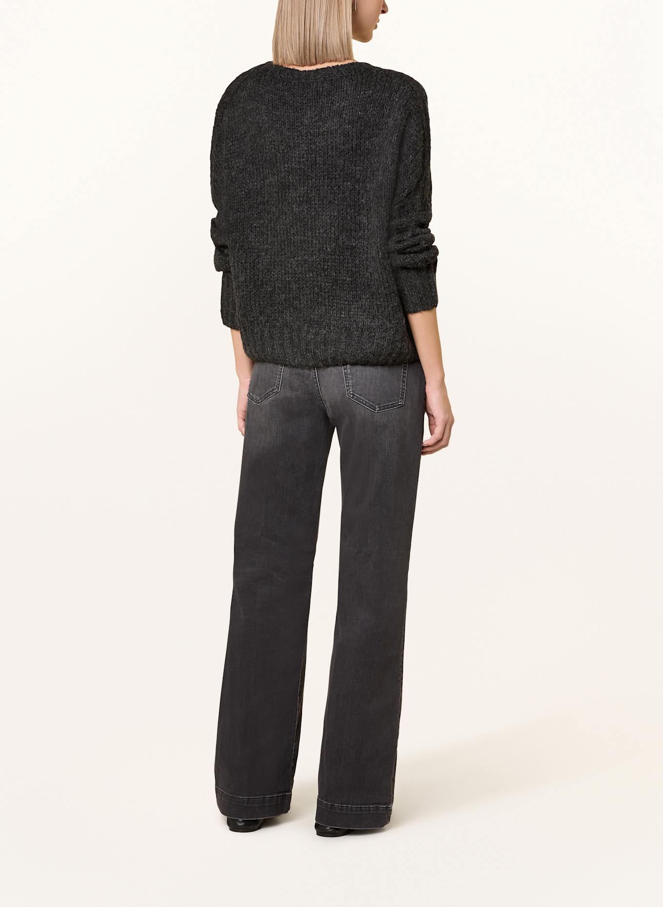 REPLAY Jeansy straight MEIJA, Kolor: 099 BLACK DELAVÉ (Obrazek 3)