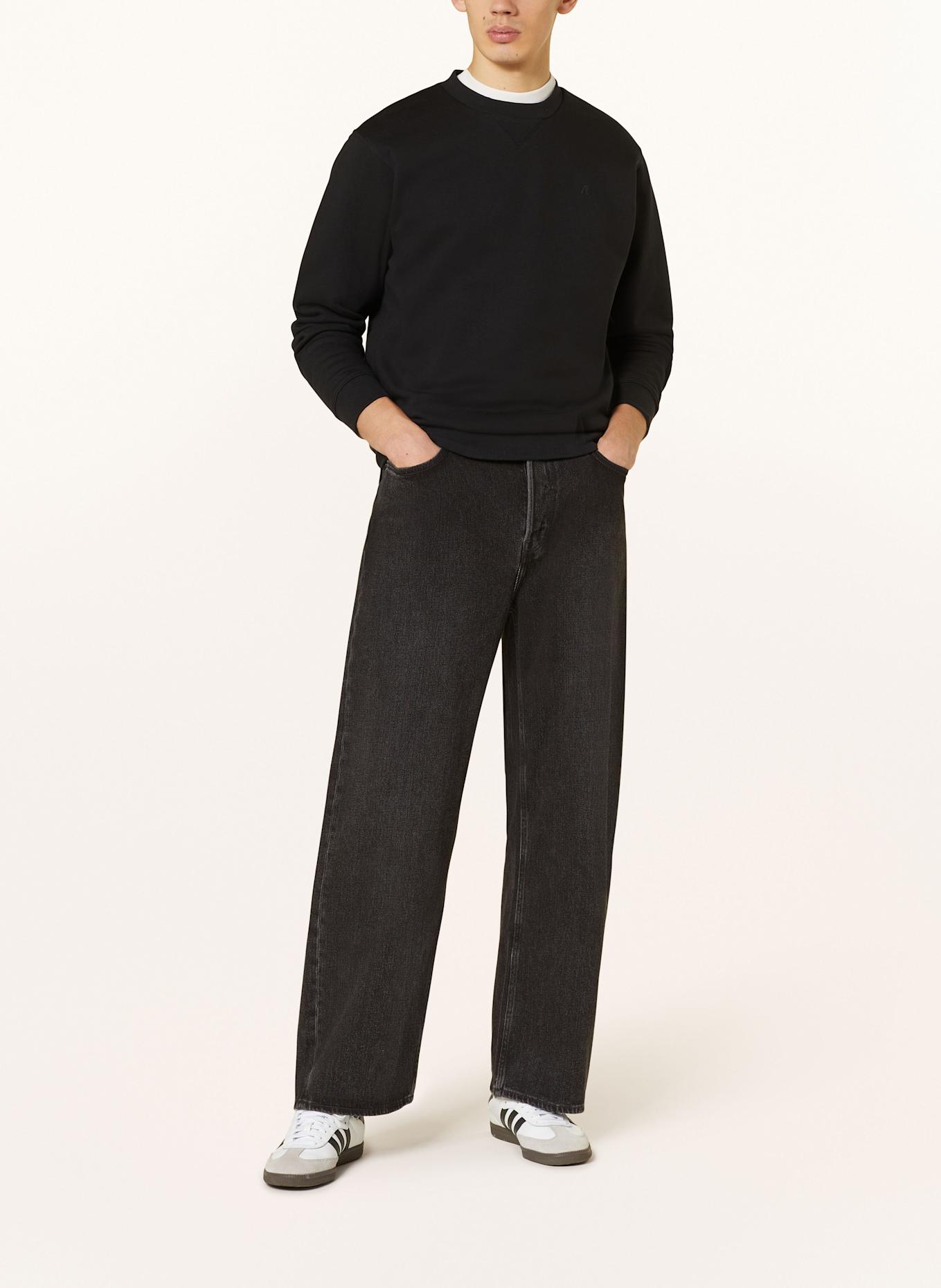 REPLAY Sweatshirt: SCHWARZ