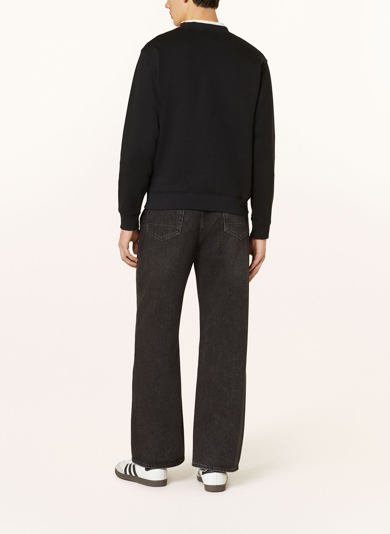 REPLAY Sweatshirt: SCHWARZ