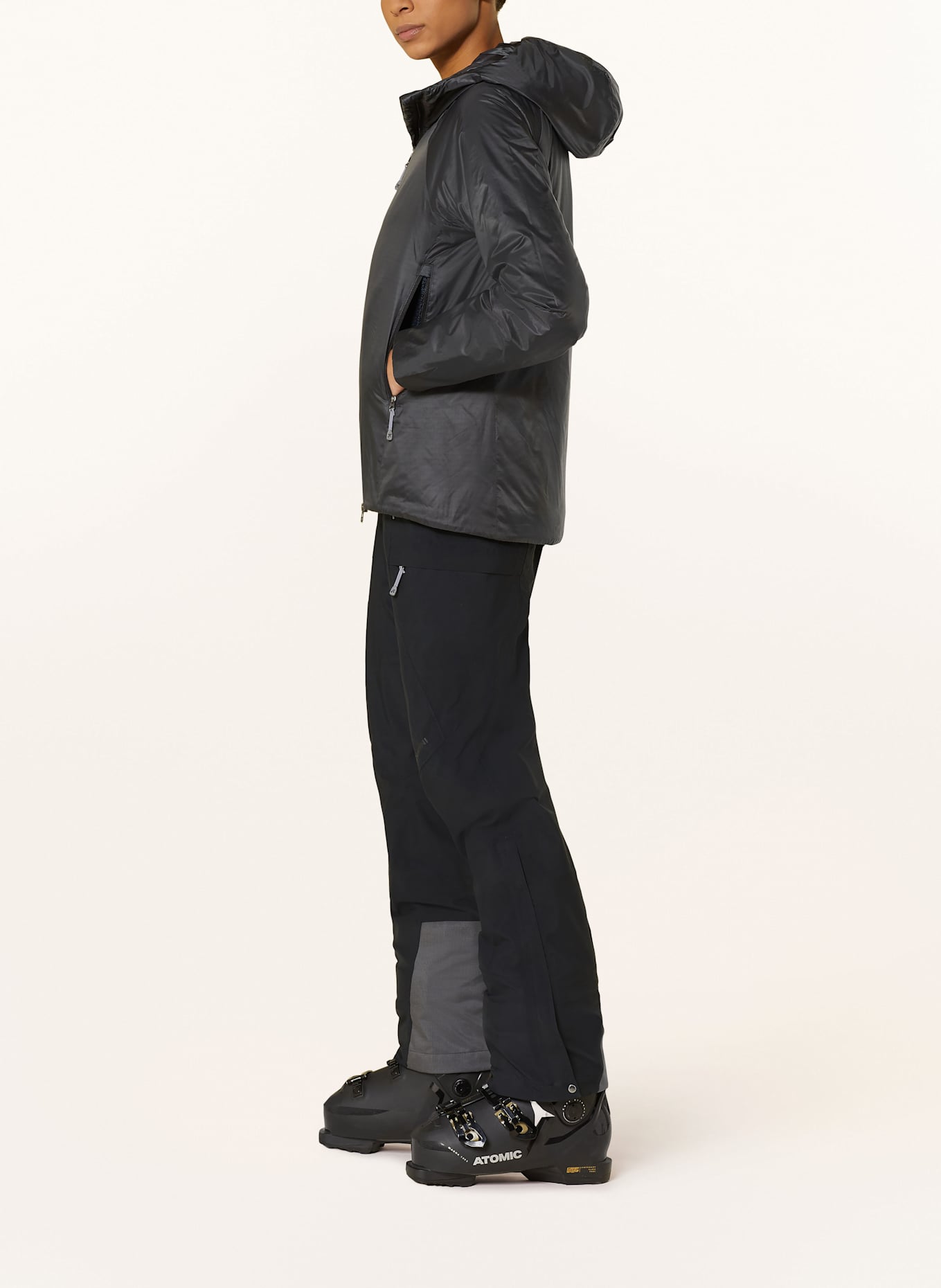 HOUDINI DUNFRI mid-layer jacket with Primaloft® insulation, Color: BLACK (Image 4)
