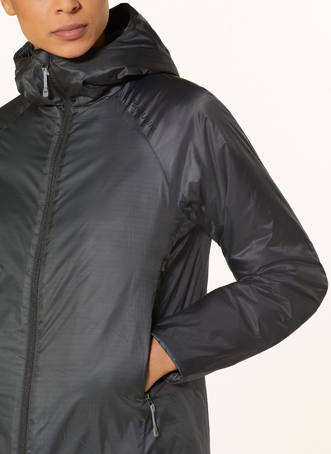 HOUDINI DUNFRI mid-layer jacket with Primaloft® insulation, Color: BLACK (Image 5)