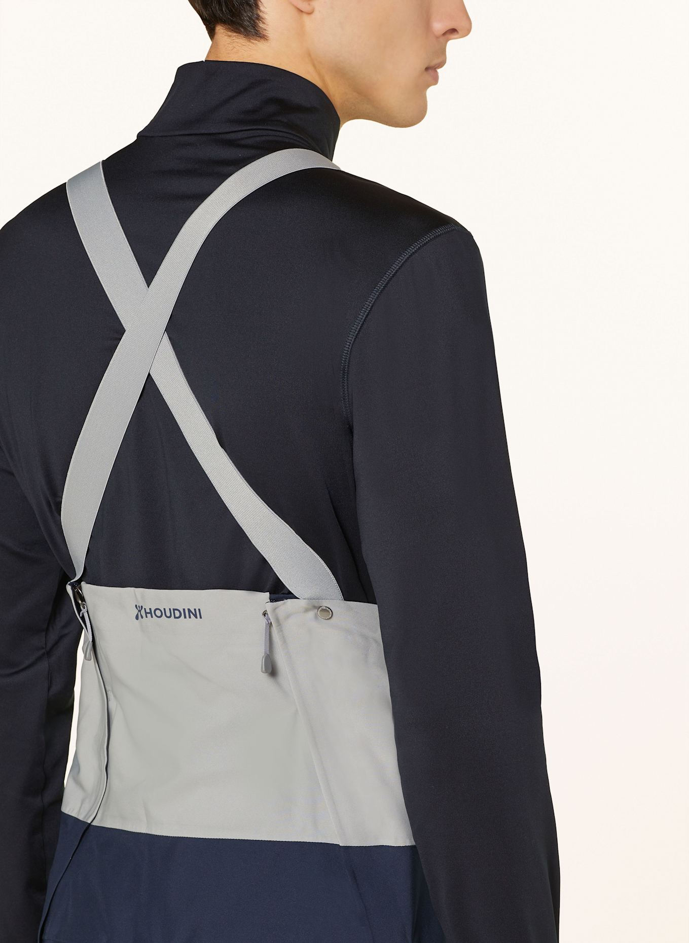 HOUDINI Hardshell-Skihose ROLLERCOASTER BIB: DUNKELBLAU