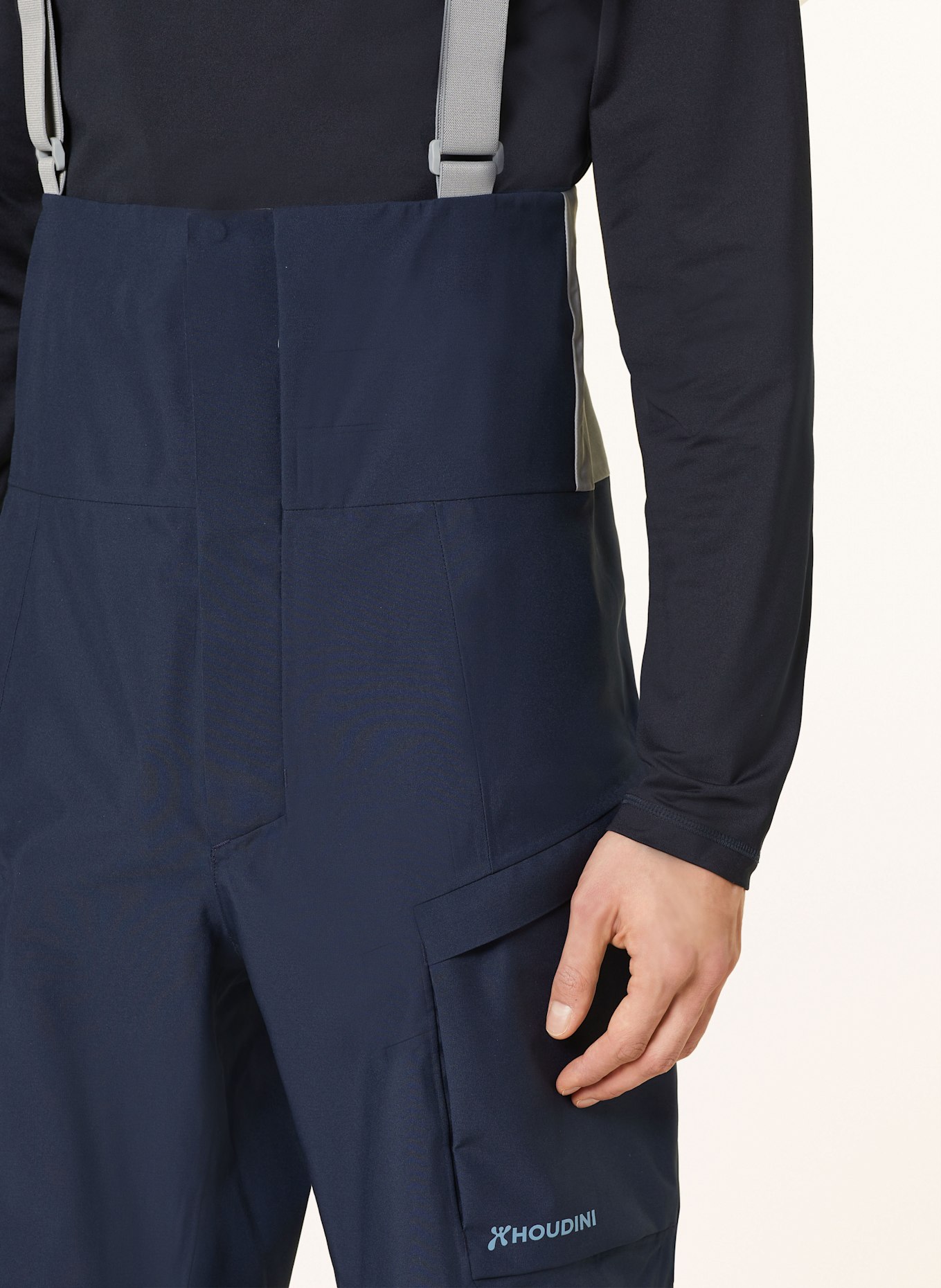 HOUDINI Hardshell-Skihose ROLLERCOASTER BIB: DUNKELBLAU