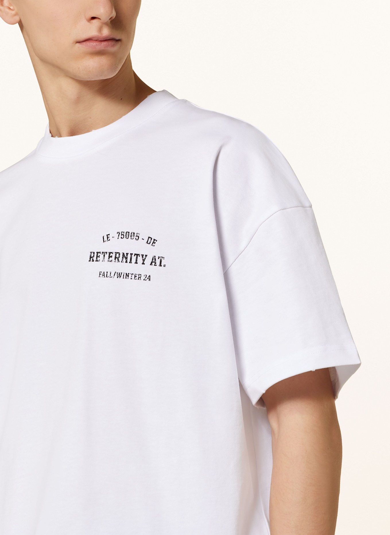 RETERNITY T-shirt LE 75005: BIAŁY