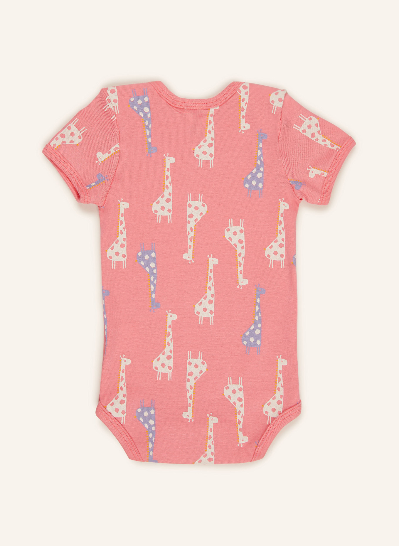 Sanetta 2er-Pack Bodies: HELLLILA / PINK / CREME