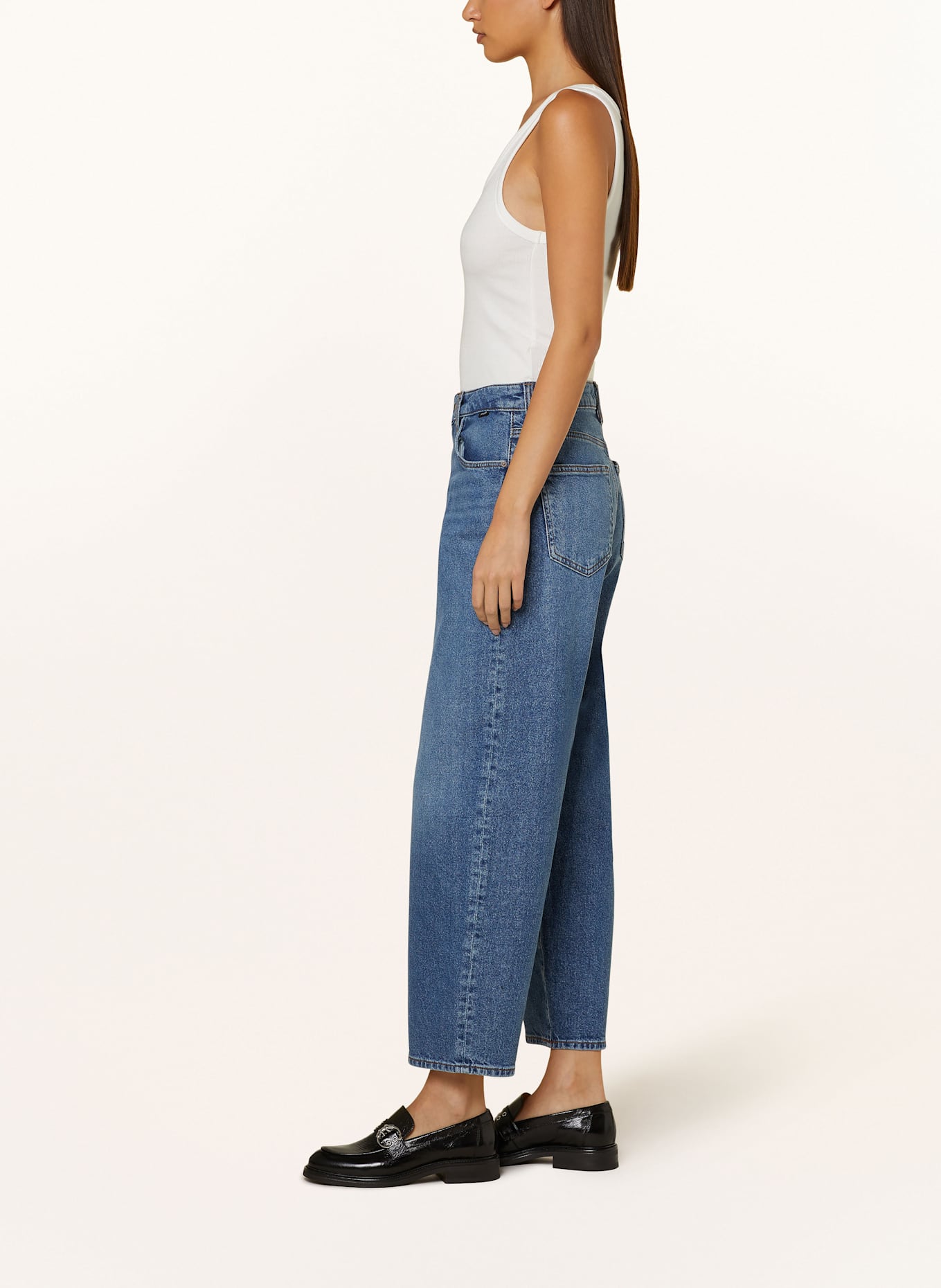 mavi Jeansy LEILA: 88308 dark brushed 90s