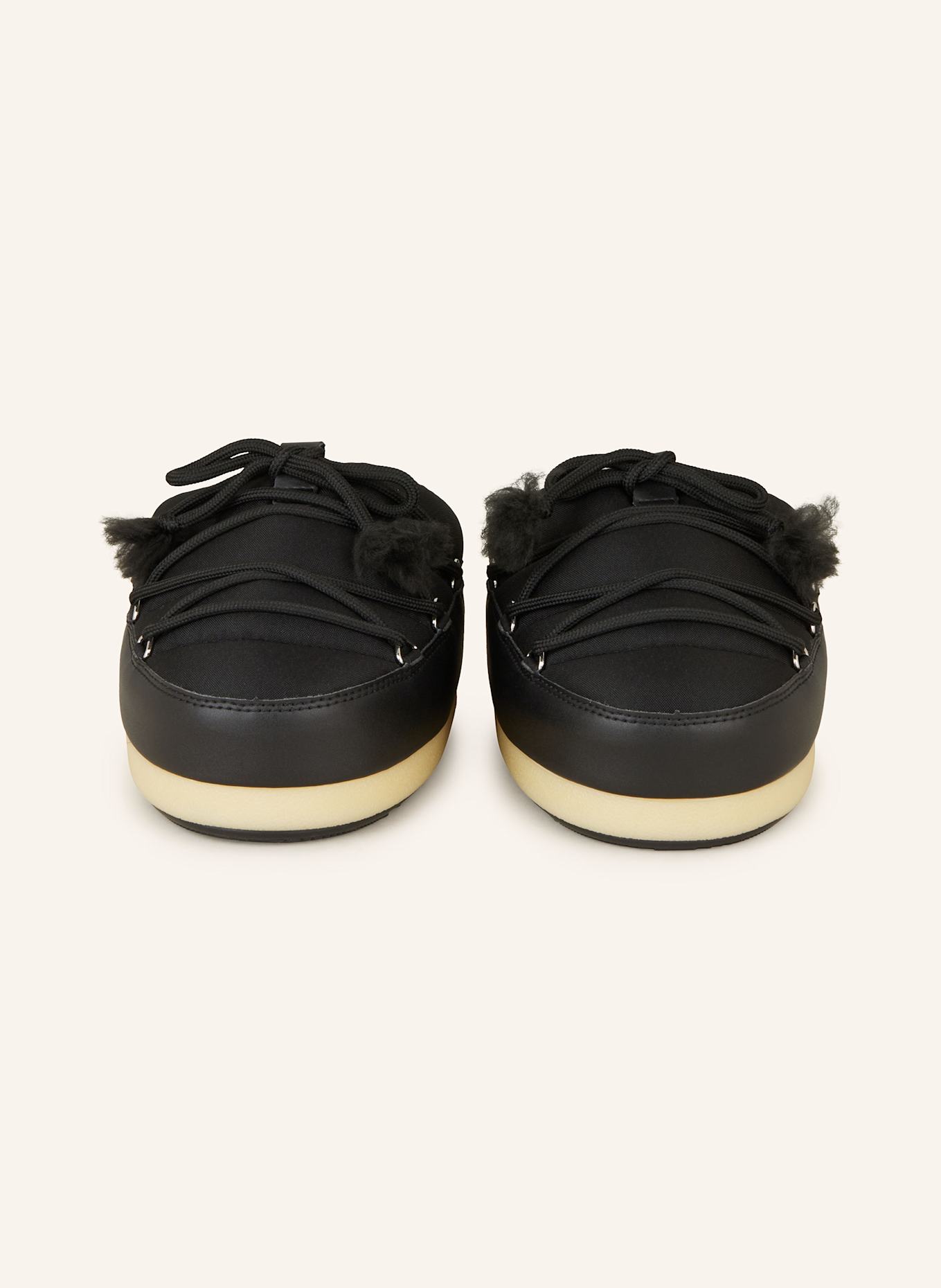 MOON BOOT Mules EVX: SCHWARZ