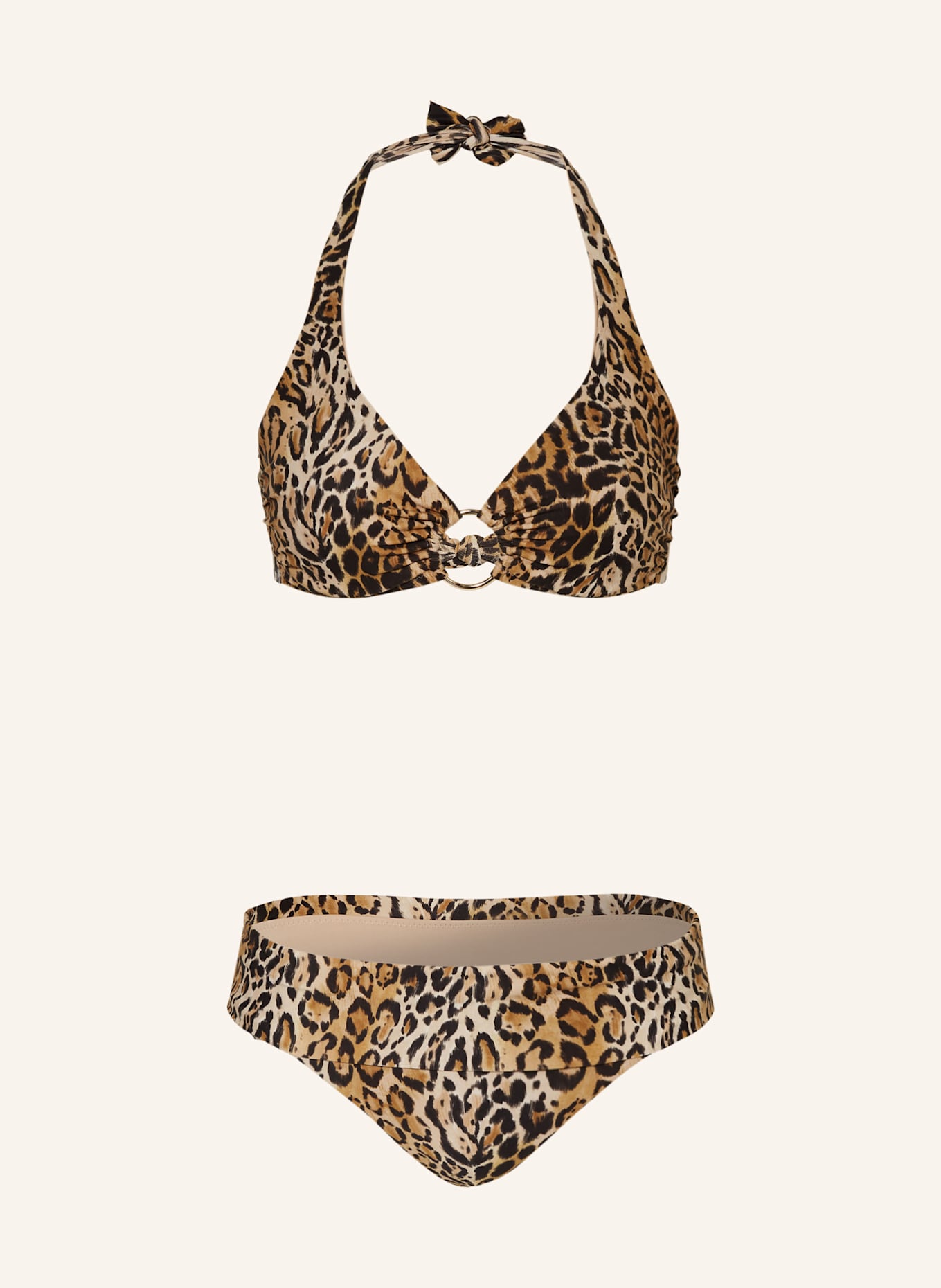 MELISSA ODABASH Bügel-Bikini BRUSSELS : HELLBRAUN/ BRAUN/ SCHWARZ