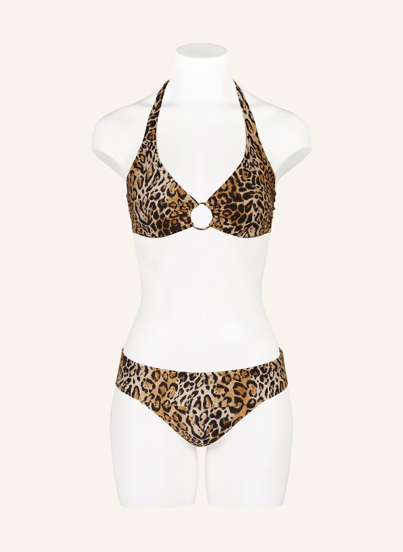 MELISSA ODABASH Bügel-Bikini BRUSSELS : HELLBRAUN/ BRAUN/ SCHWARZ