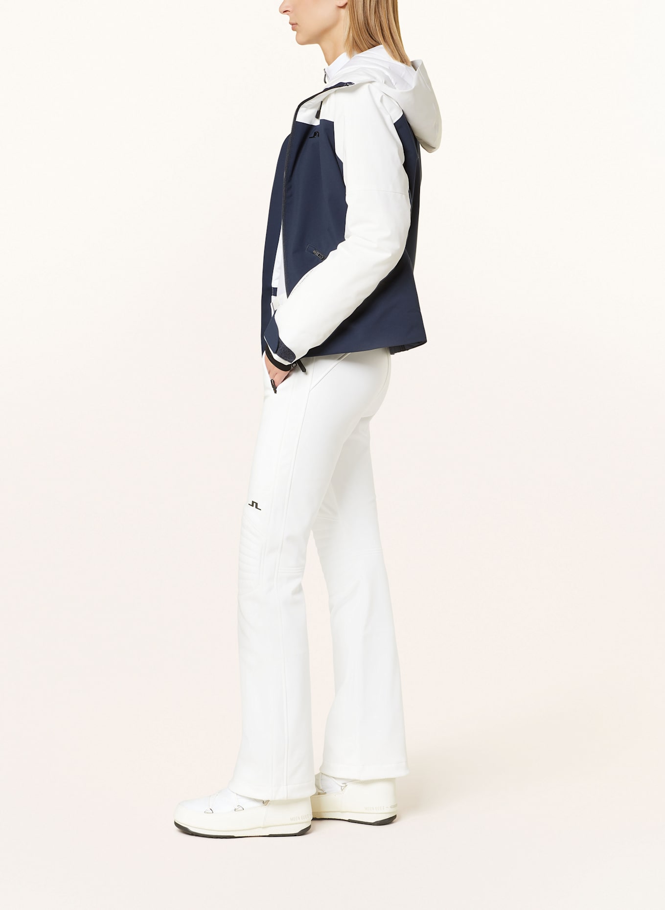 J.LINDEBERG Softshell-Skihose STANFORD: WEISS