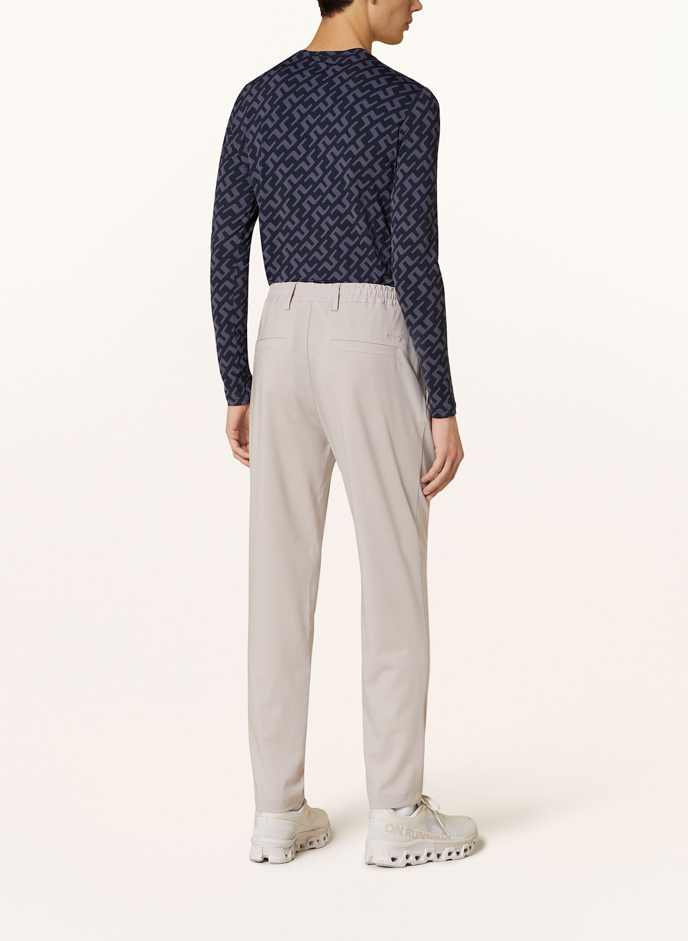 J.LINDEBERG Golf trousers: LIGHT GRAY