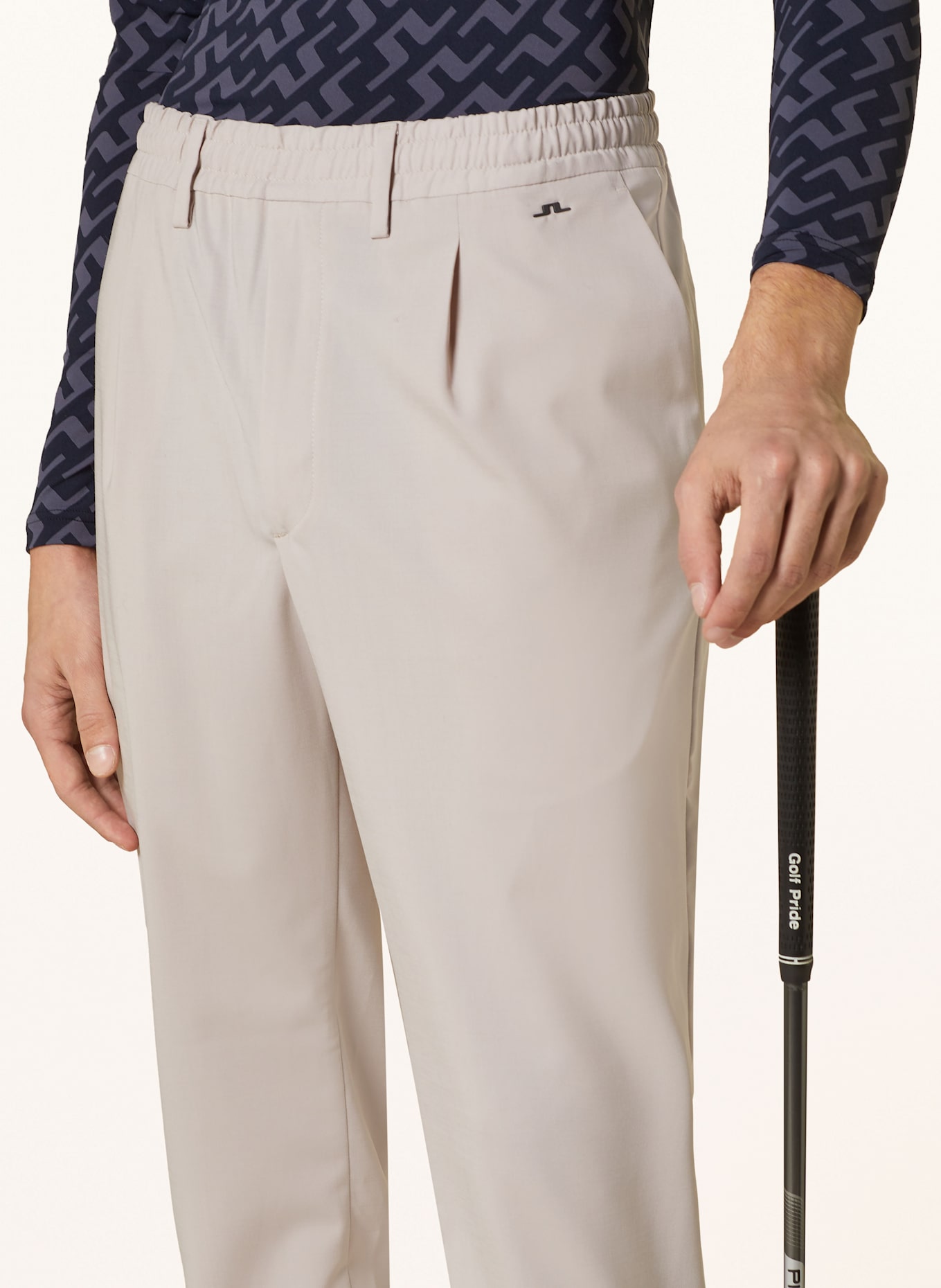 J.LINDEBERG Golf trousers: LIGHT GRAY