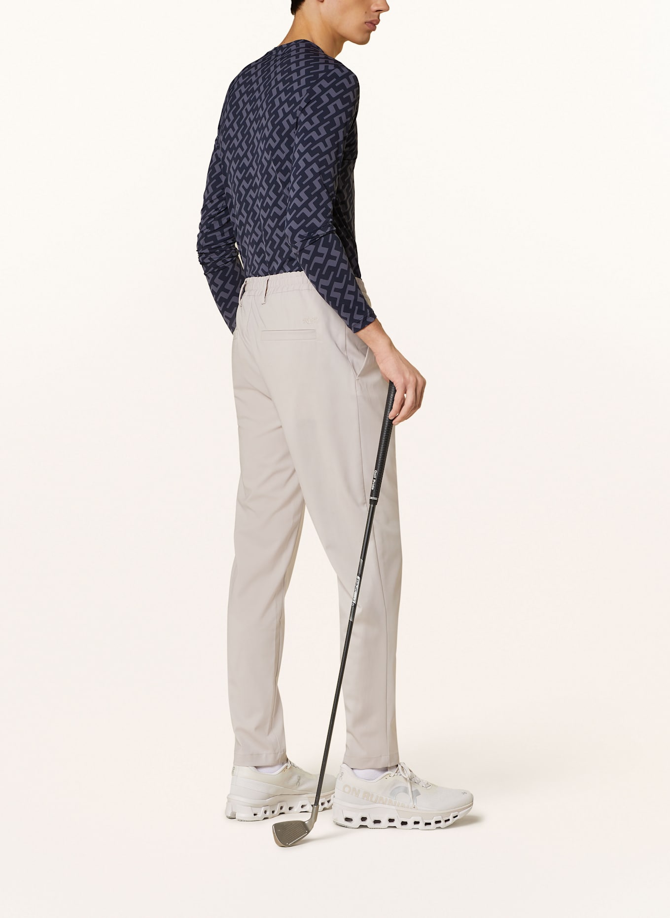 J.LINDEBERG Golf trousers: LIGHT GRAY