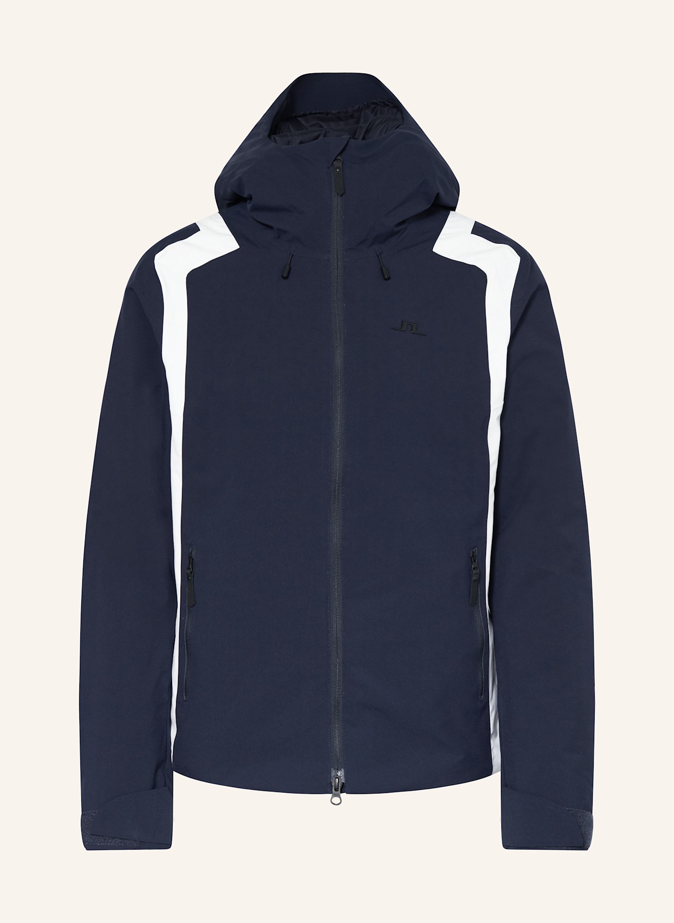 J.LINDEBERG Skijacke: DUNKELBLAU / WEISS