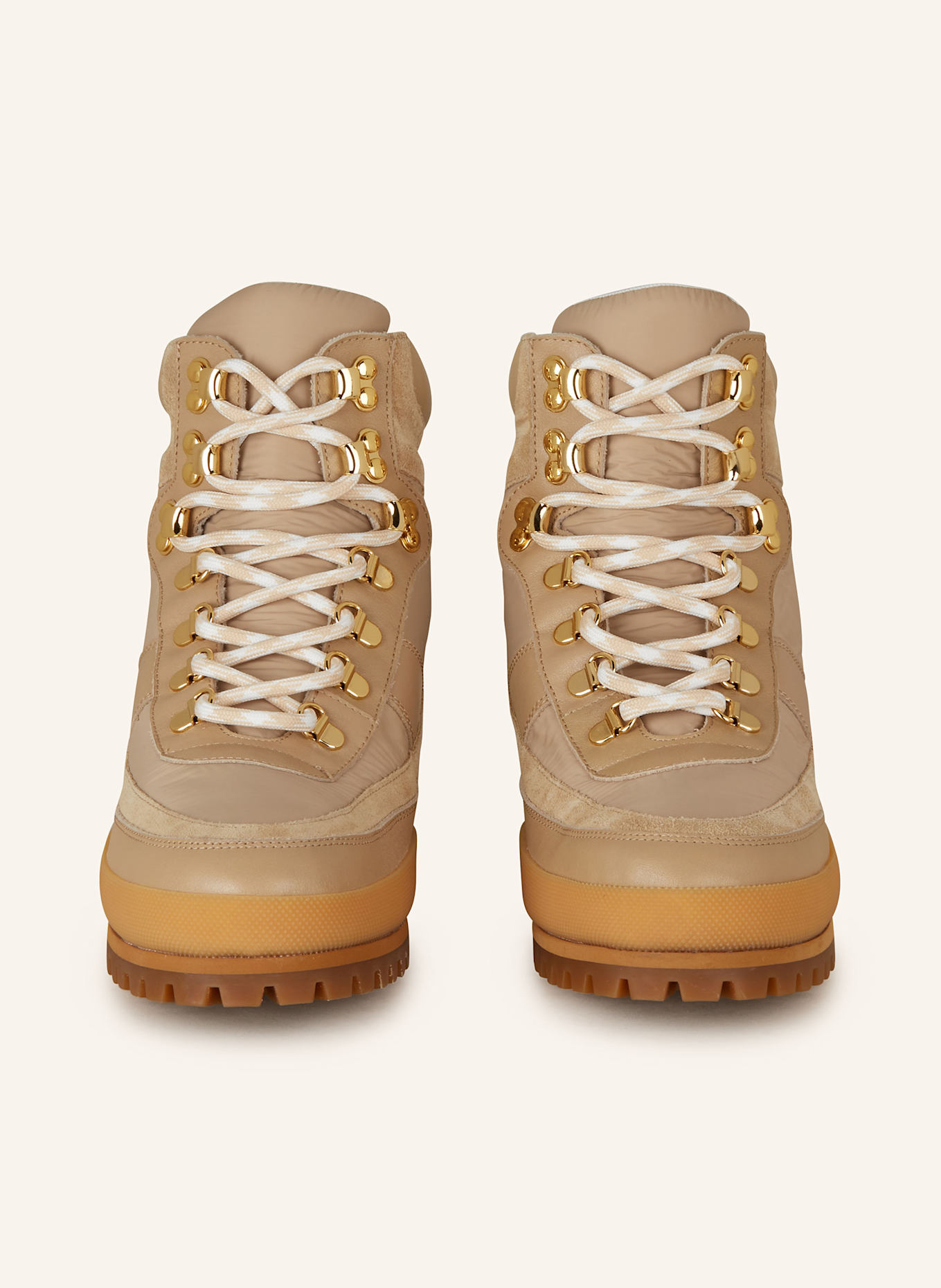 ODISSì Schnürboots VICKY: BEIGE