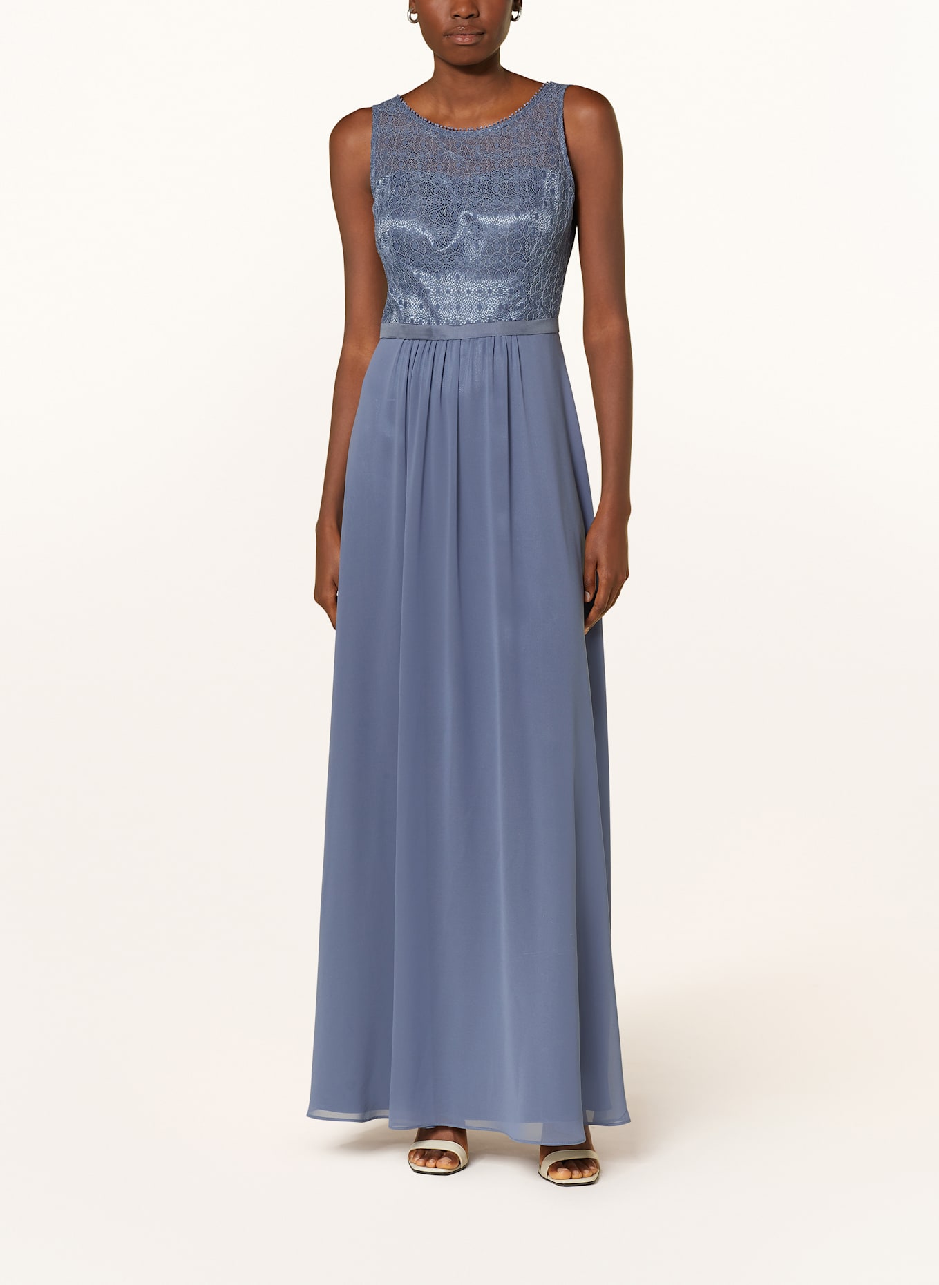 VM Vera Mont Abendkleid: BLAUGRAU