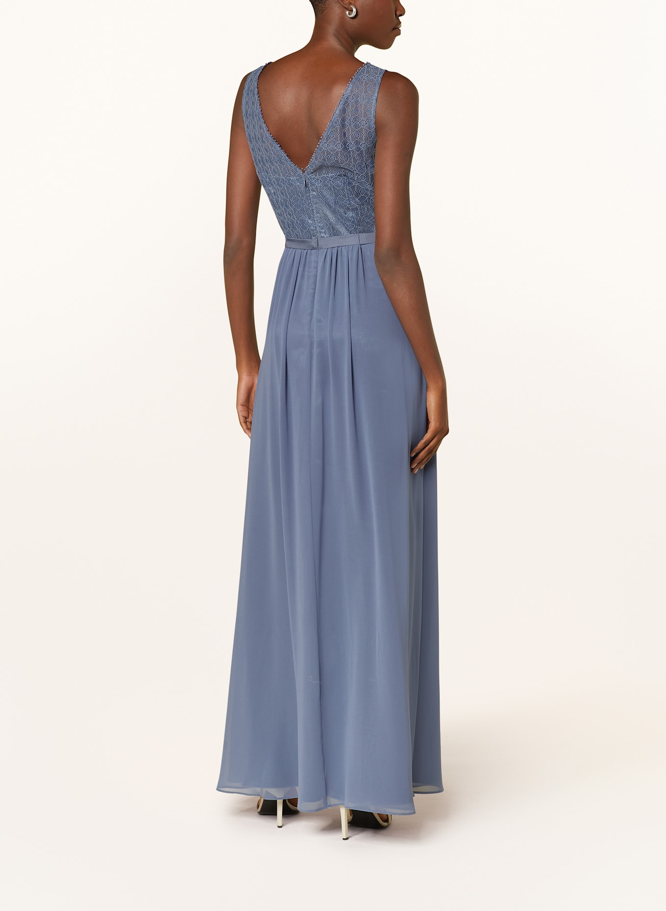 VM Vera Mont Abendkleid: BLAUGRAU