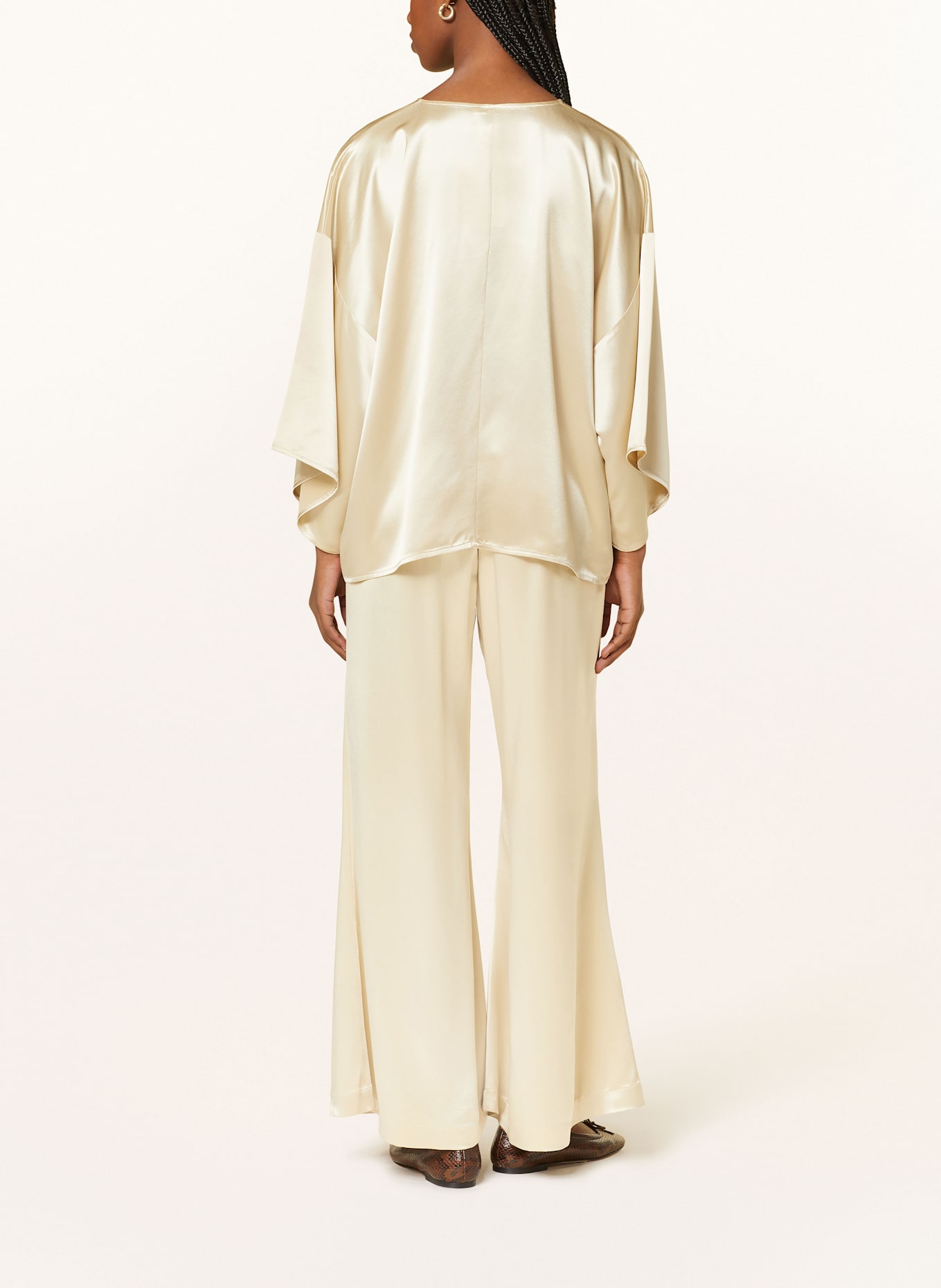 BY MALENE BIRGER Blusentop CICIE aus Satin: BEIGE