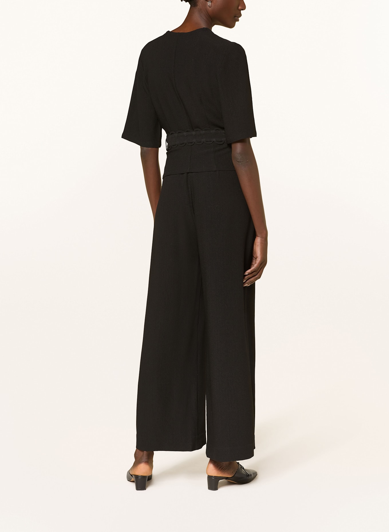 BY MALENE BIRGER T-Shirt ULLAS: SCHWARZ