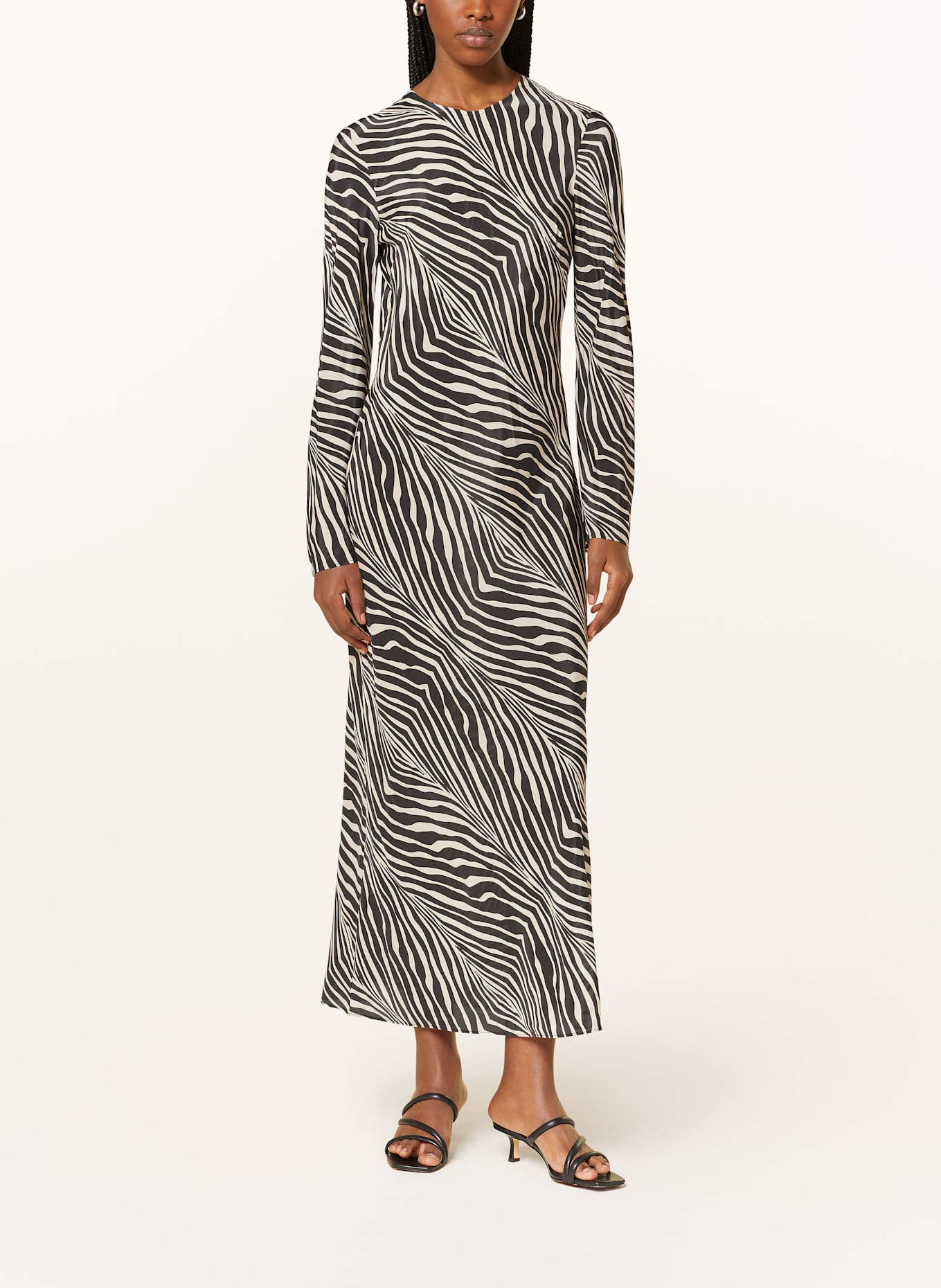 BY MALENE BIRGER Kleid PARISE: BEIGE / SCHWARZ