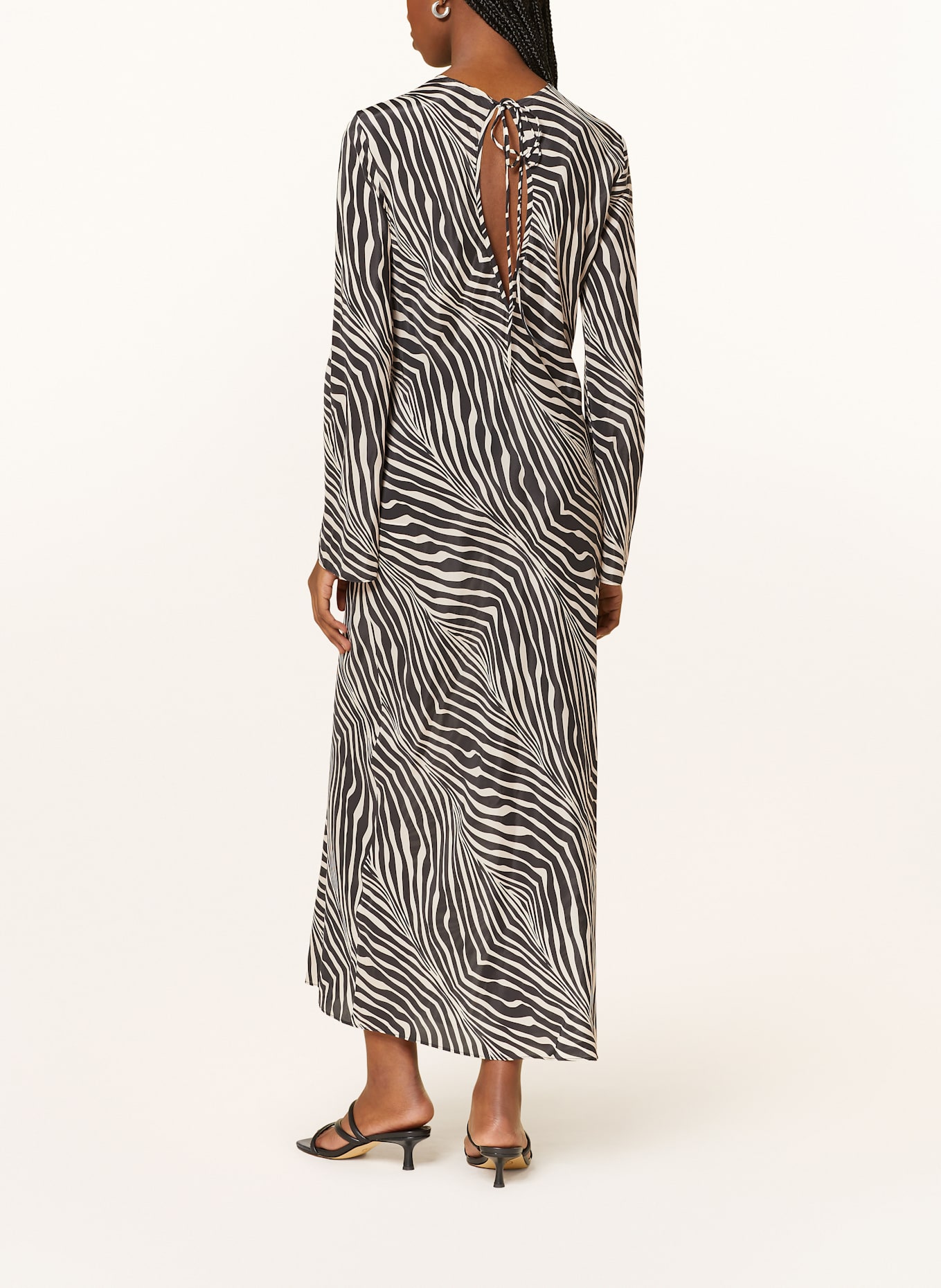 BY MALENE BIRGER Kleid PARISE: BEIGE / SCHWARZ