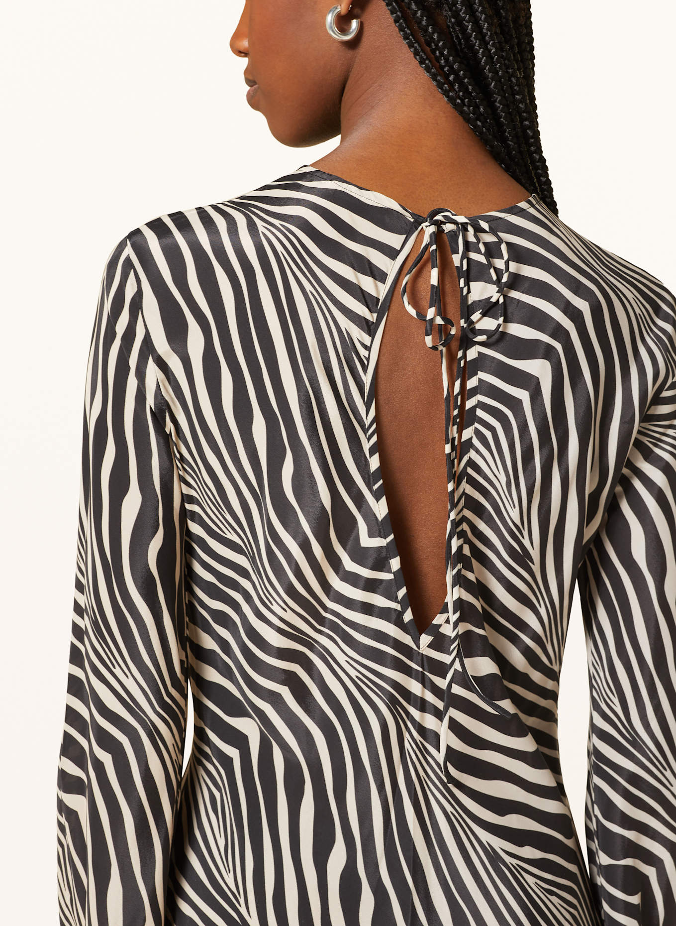 BY MALENE BIRGER Kleid PARISE: BEIGE / SCHWARZ