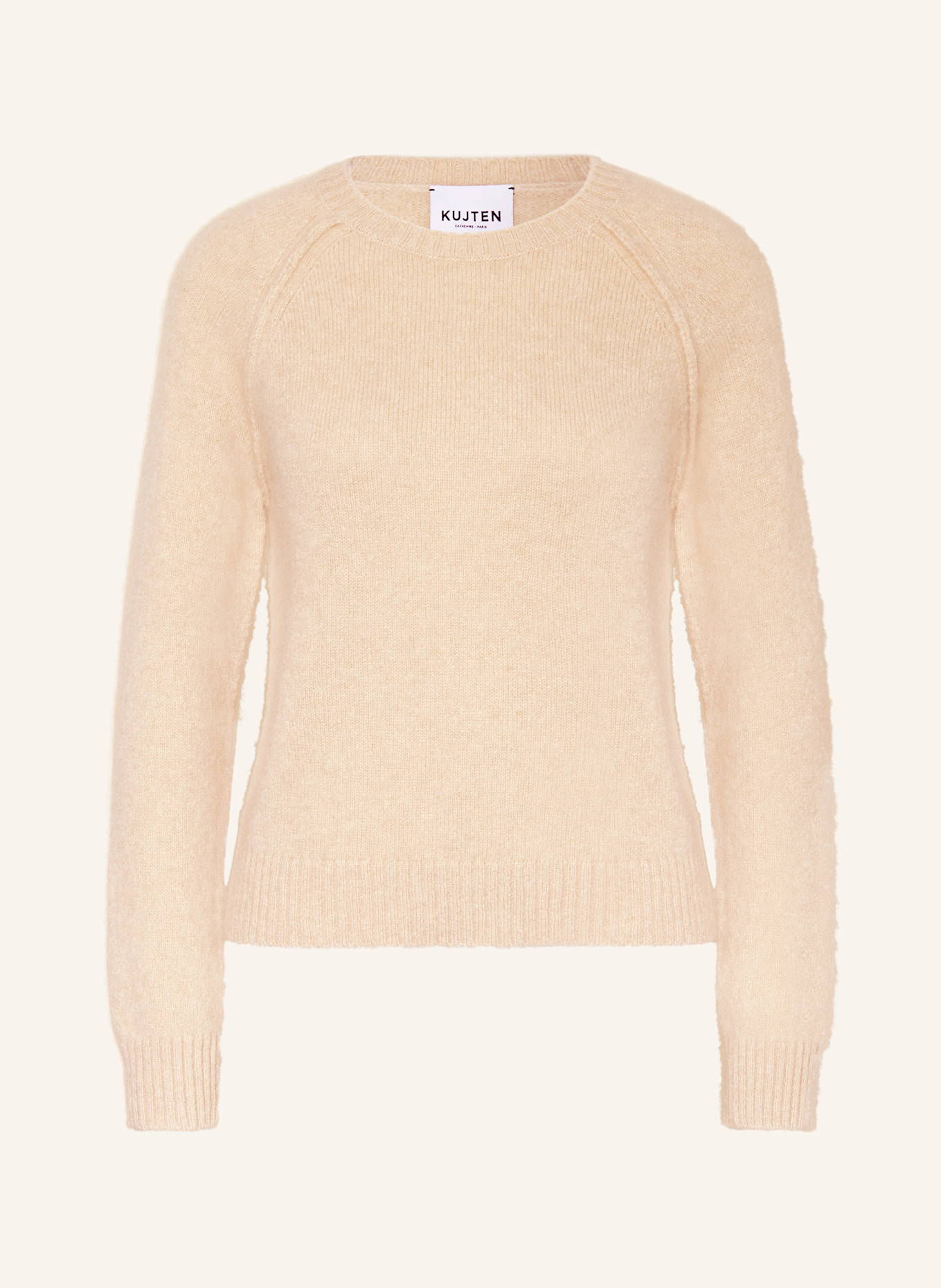 KUJTEN Cashmere-Pullover NIMBUS: BEIGE