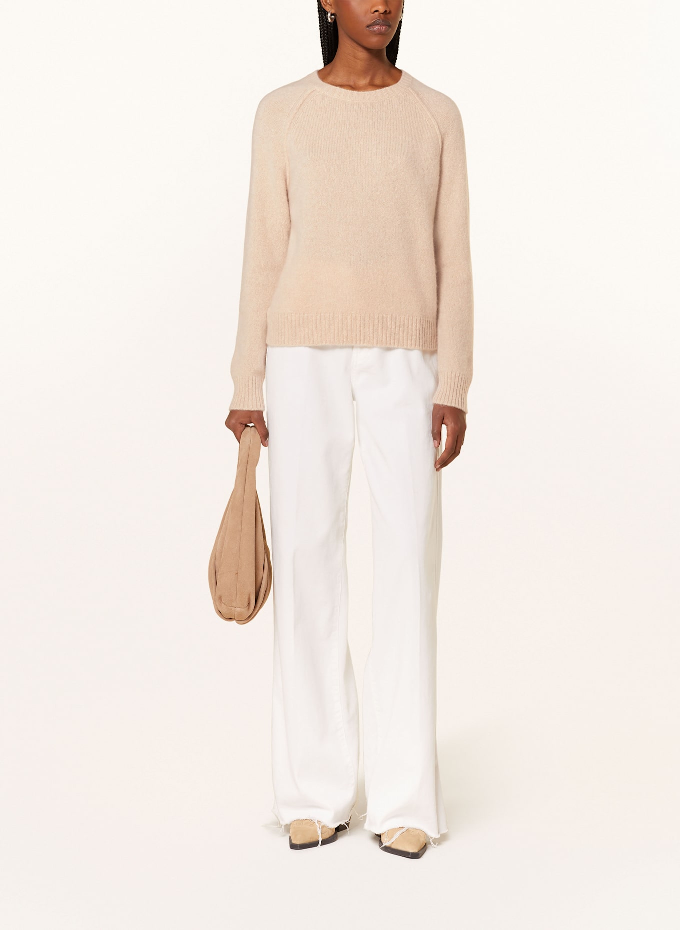 KUJTEN Cashmere-Pullover NIMBUS: BEIGE