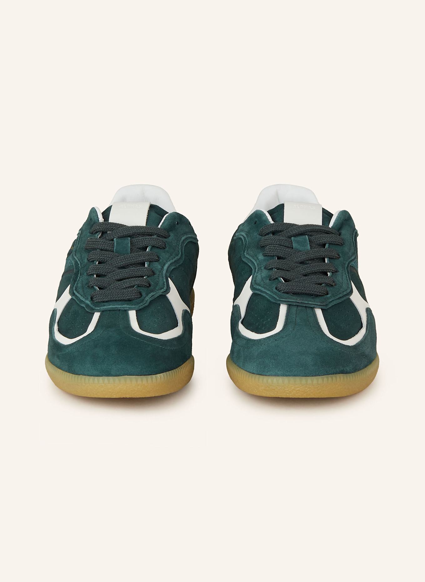 ALOHAS Sneaker TB.490: DUNKELGRÜN/ WEISS