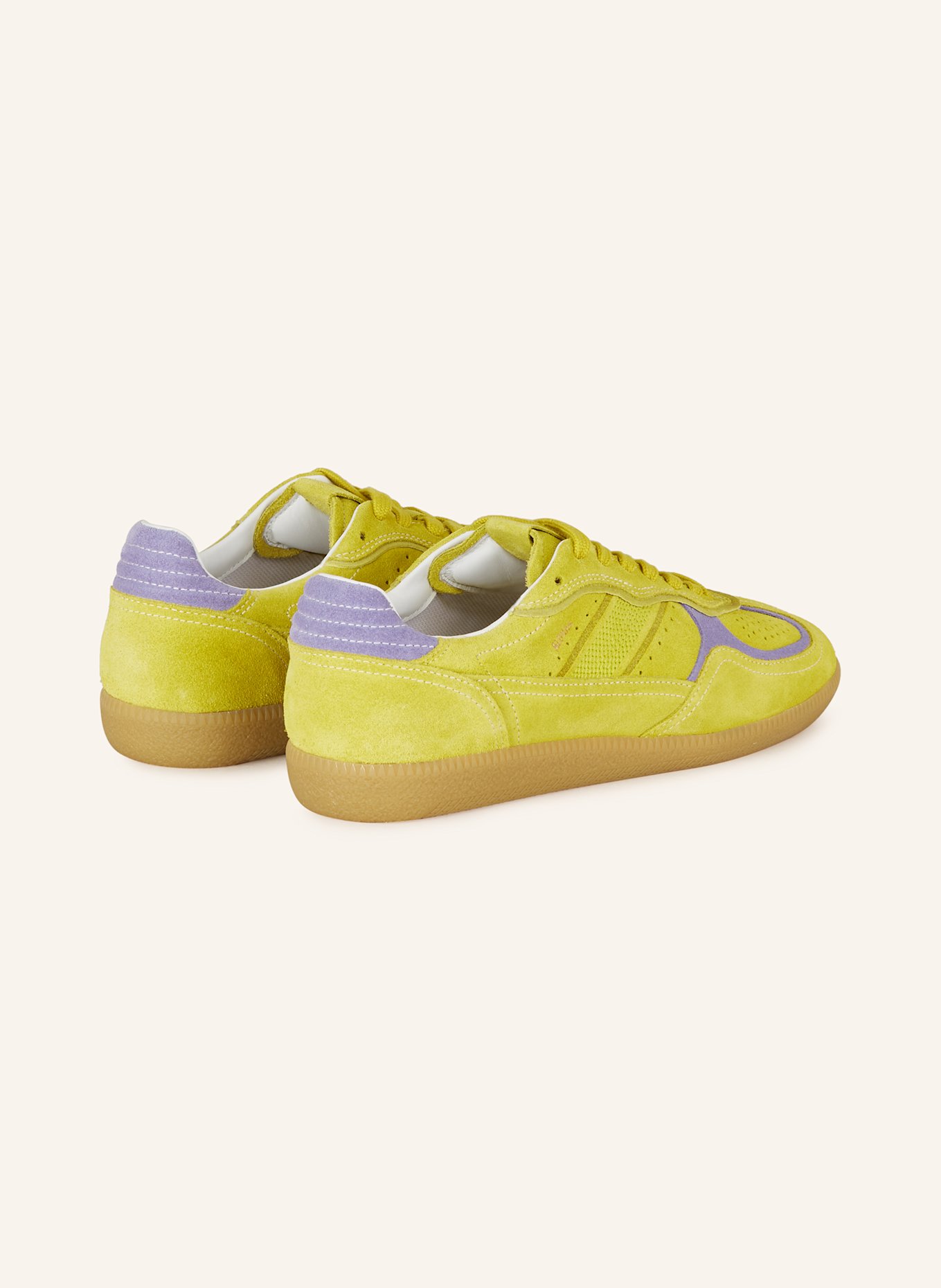 ALOHAS Sneaker TB.490: DUNKELGELB/ HELLLILA