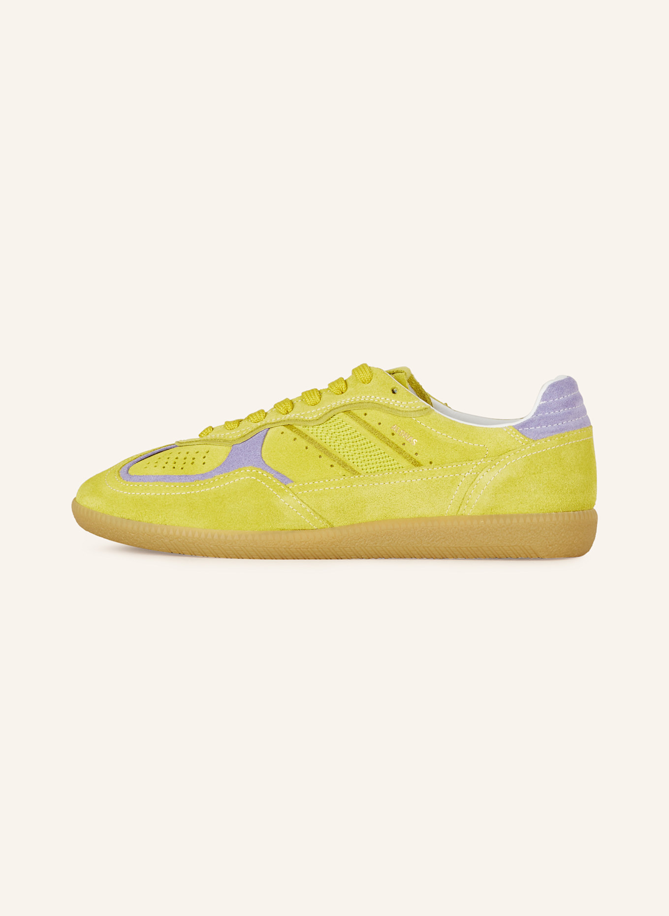 ALOHAS Sneaker TB.490: DUNKELGELB/ HELLLILA