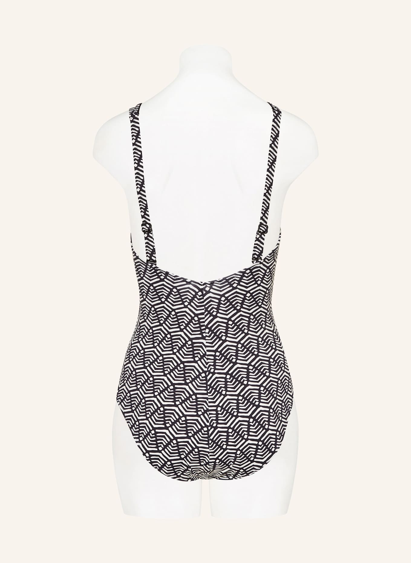 Lidea DASHED PULSE swimsuit, Color: BLACK/ ECRU (Image 3)