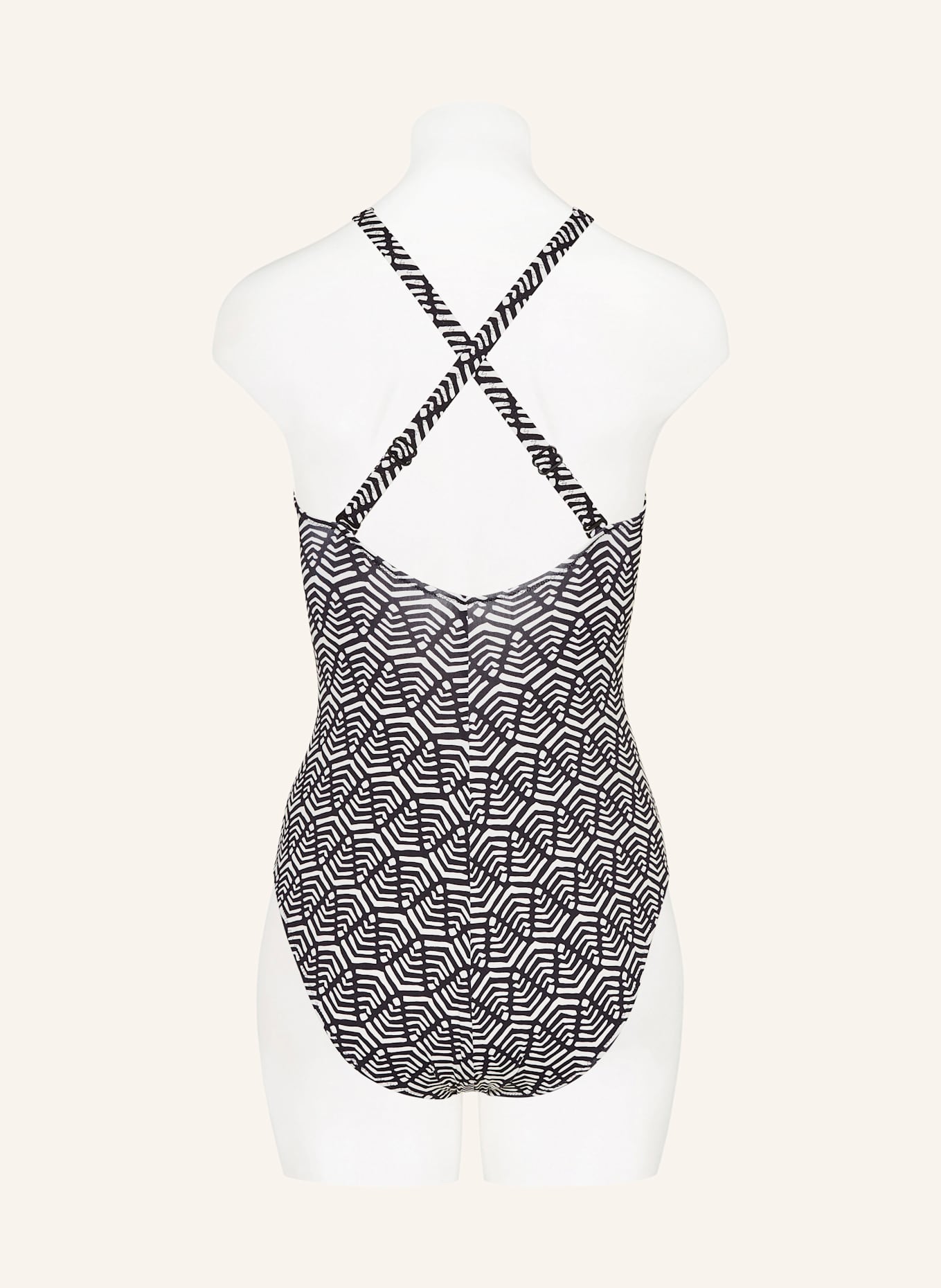 Lidea DASHED PULSE swimsuit, Color: BLACK/ ECRU (Image 4)