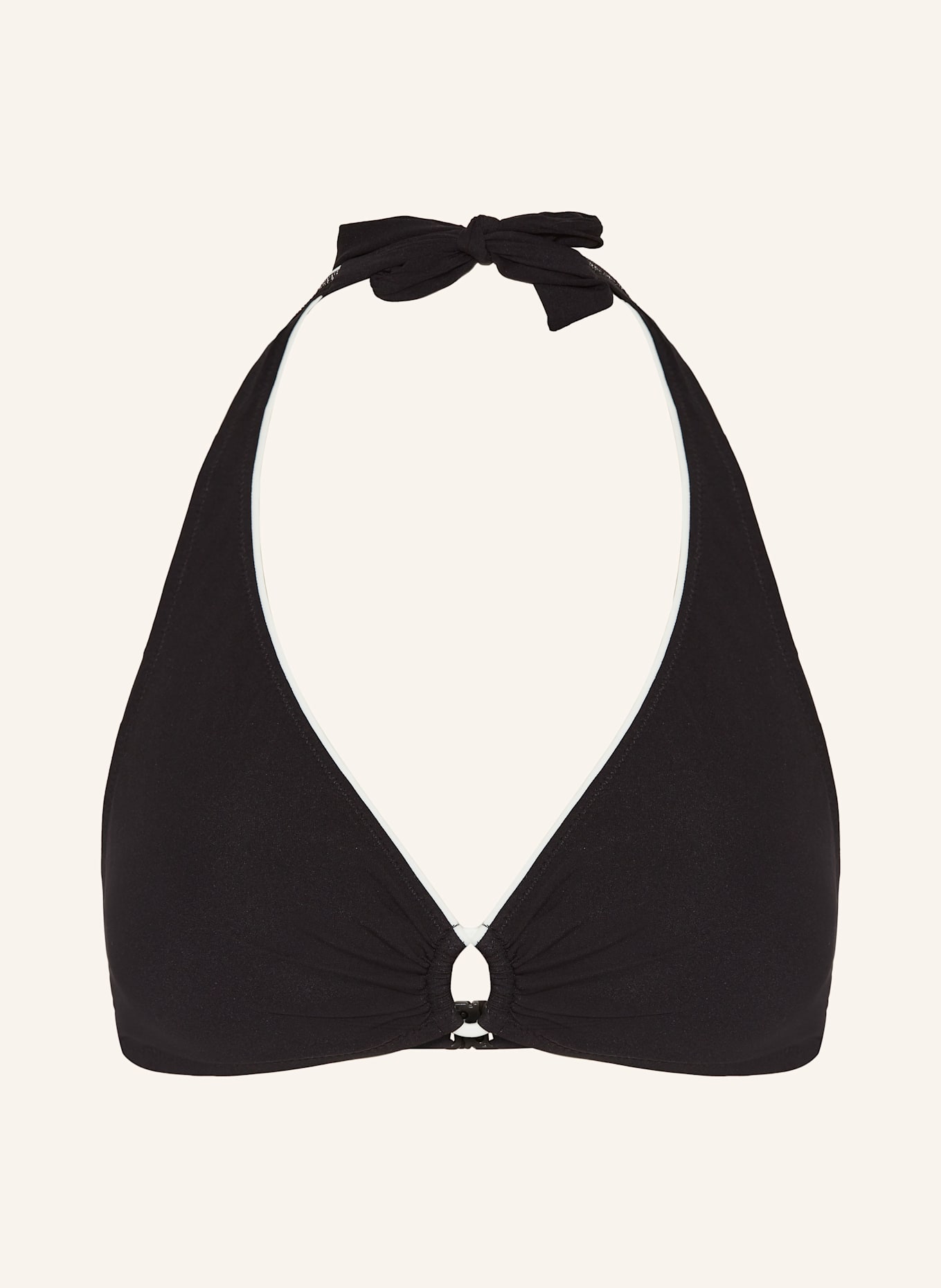 Black halter neck bikini best sale