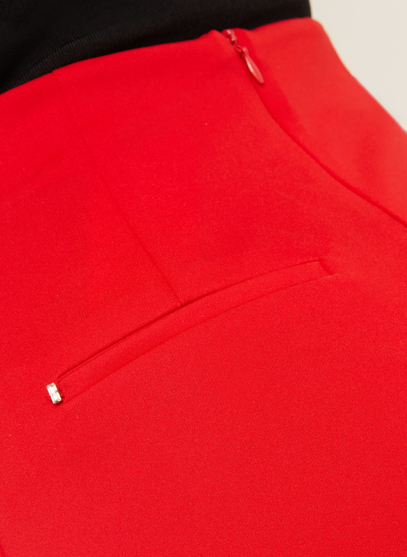 パンツ SPORTMAX Pantalone Olea SPORTMAX OLEA jersey trousers in red