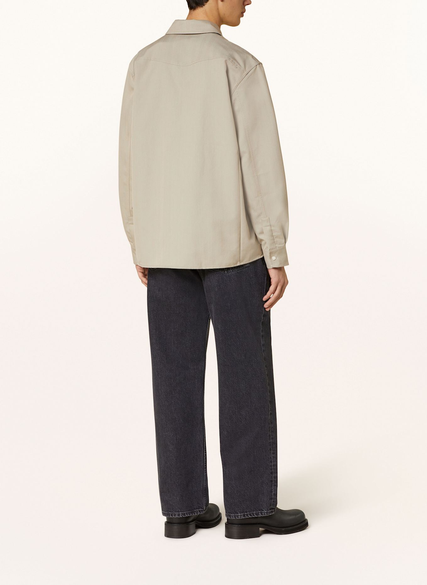 OUR LEGACY Overshirt: HELLBRAUN