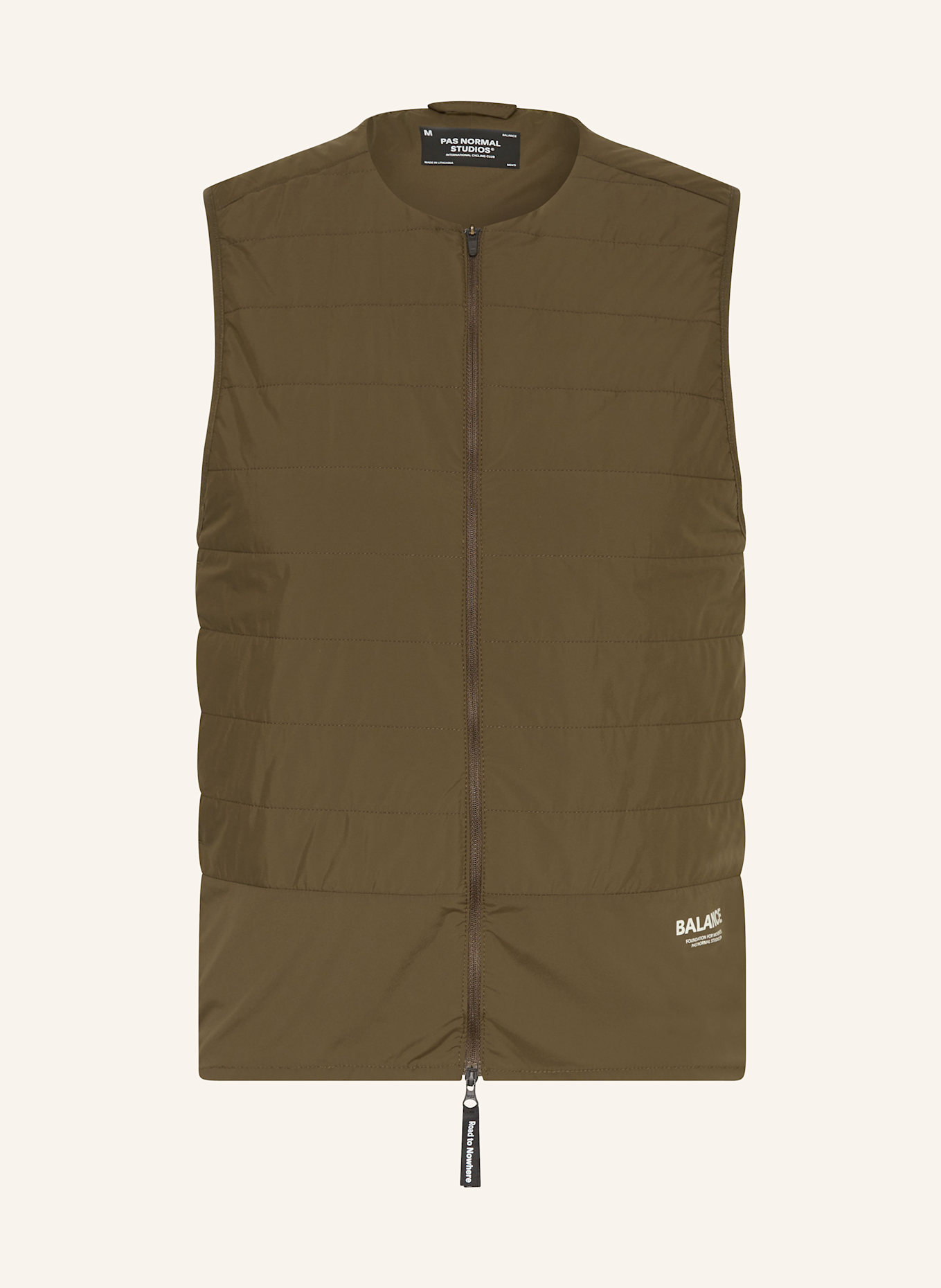 PAS NORMAL STUDIOS Steppweste BALANCE mit Primaloft®-Isolierung: KHAKI