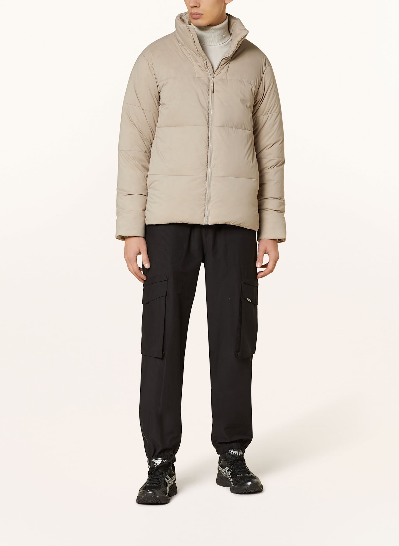 VEILANCE CONDIUT down jacket, Color: BEIGE (Image 2)