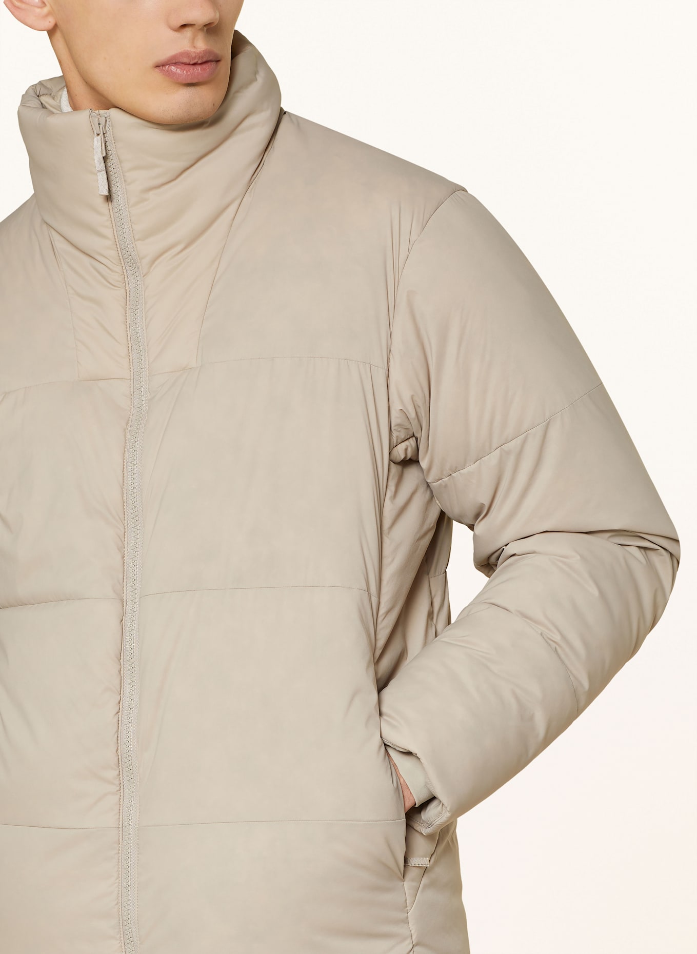 VEILANCE CONDIUT down jacket, Color: BEIGE (Image 4)