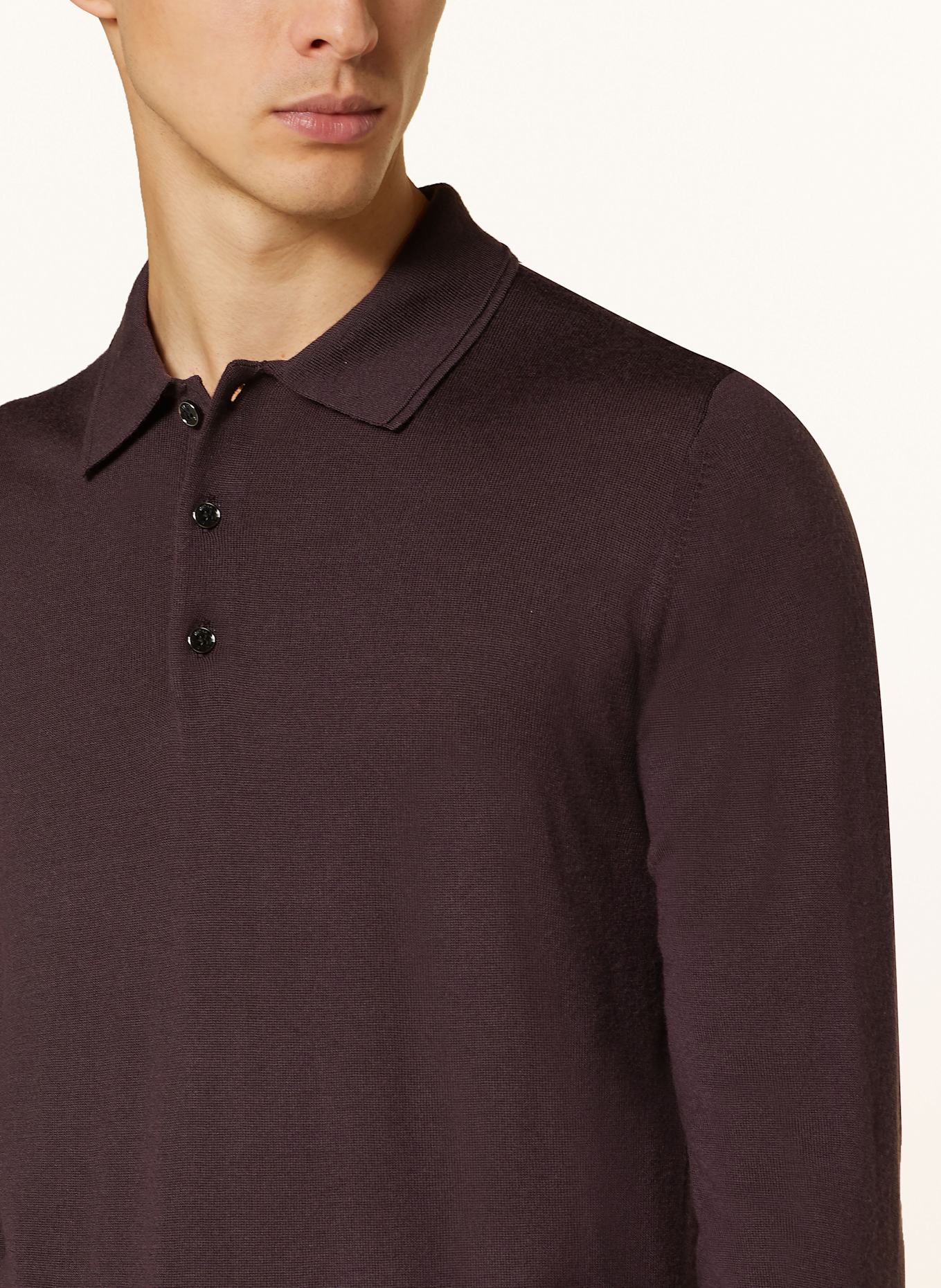 Reiss merino wool polo hot sale