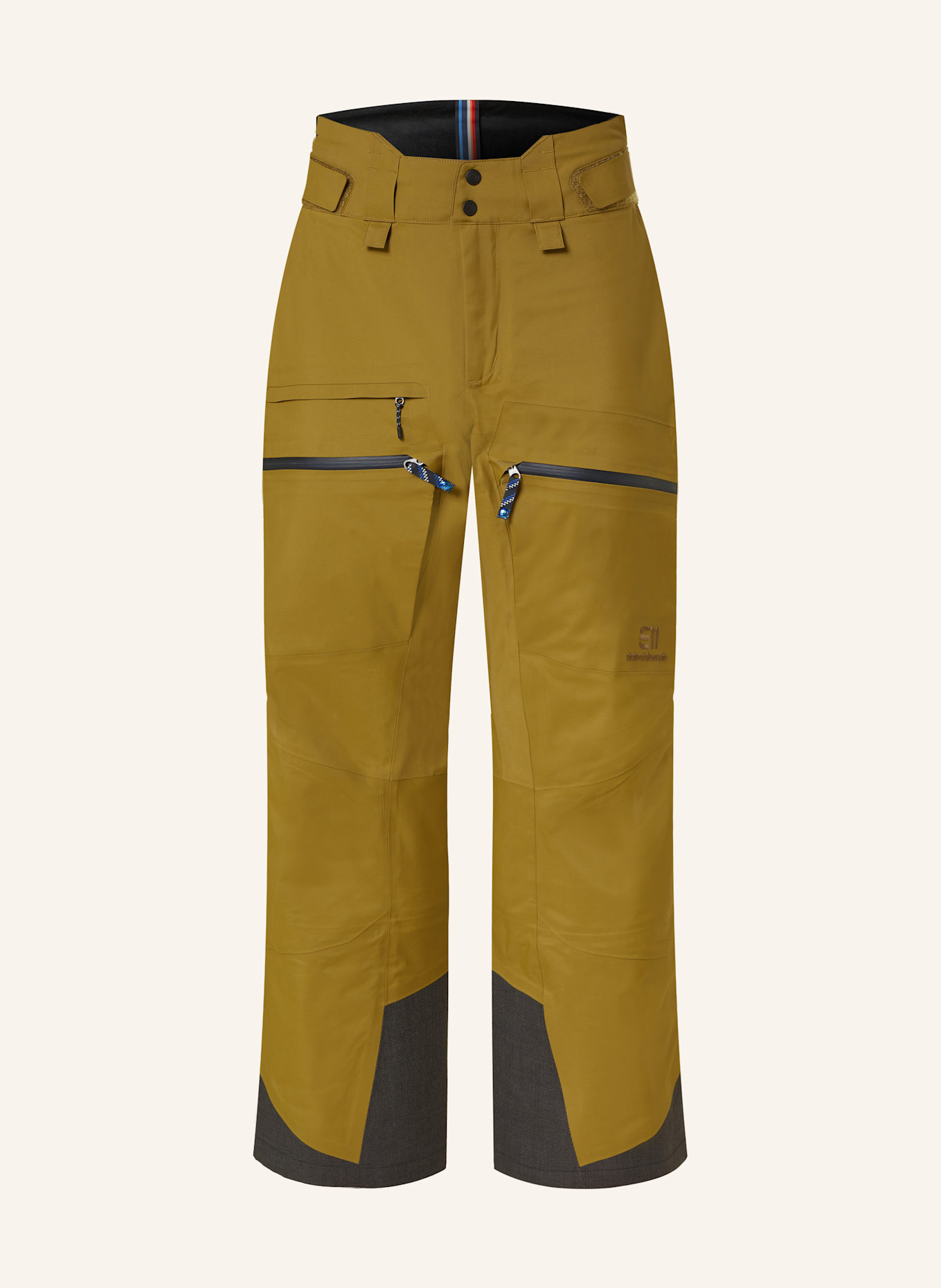 state of elevenate Hardshell-Skihose PURE: BRAUN