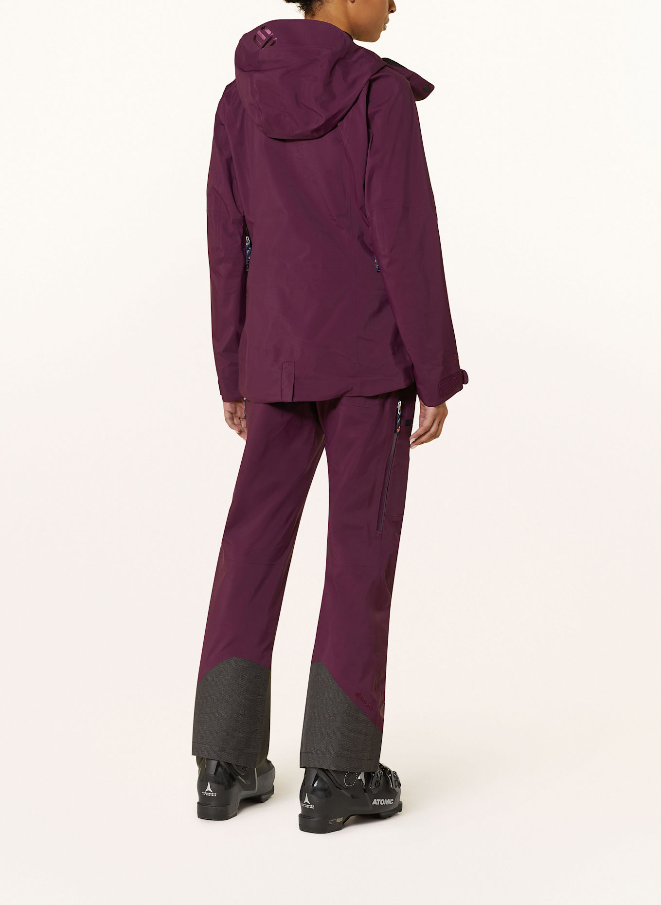 state of elevenate Kurtka narciarska z hardshellu PURE: FIOLETOWY